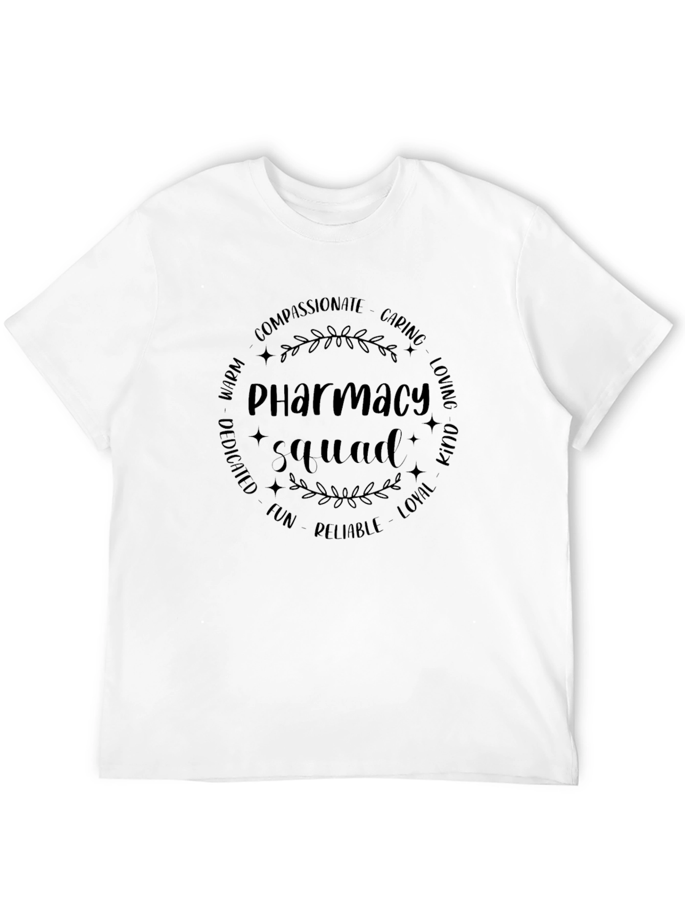 Camiseta Negra Pharmacy Squad