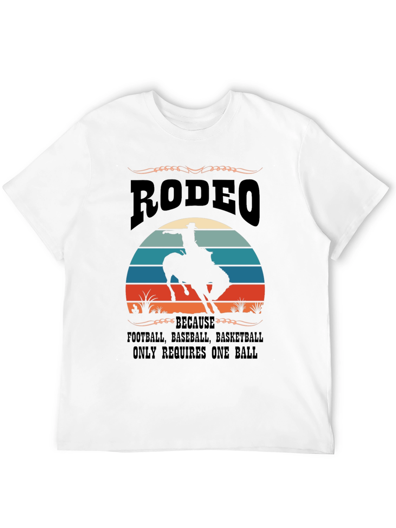 Camiseta Rodeo - Requiere Más Que Una Bola