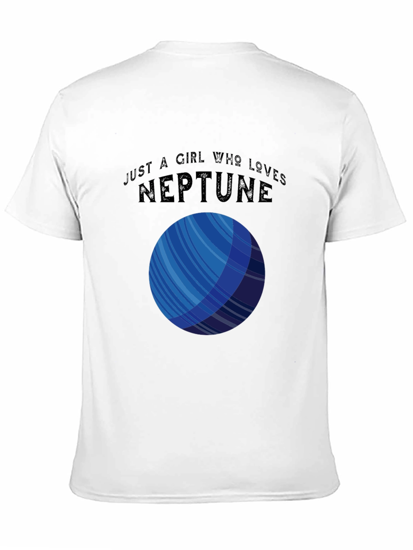Camiseta Negra Amo Neptuno Unisex