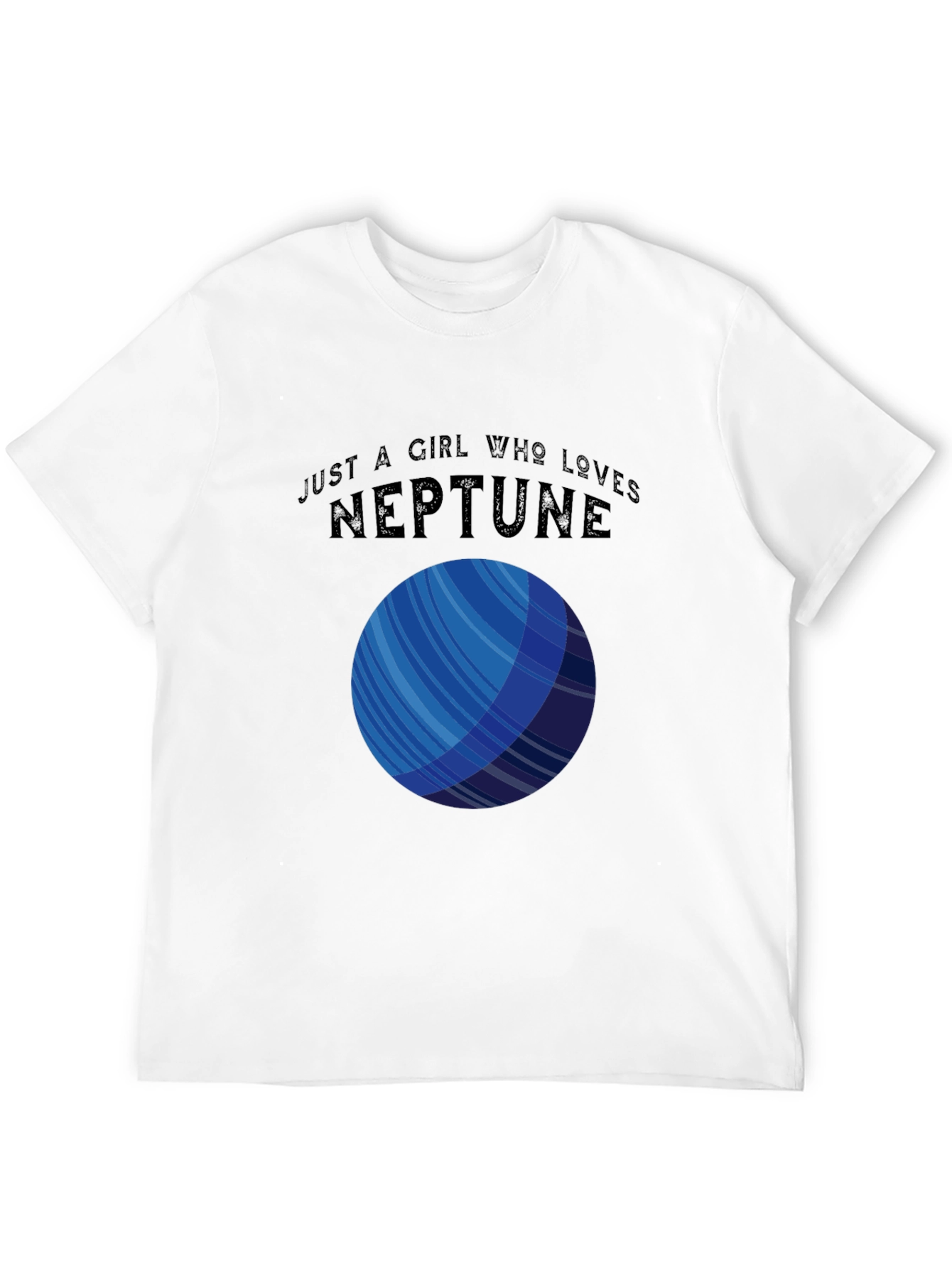 Camiseta Negra Amo Neptuno Unisex
