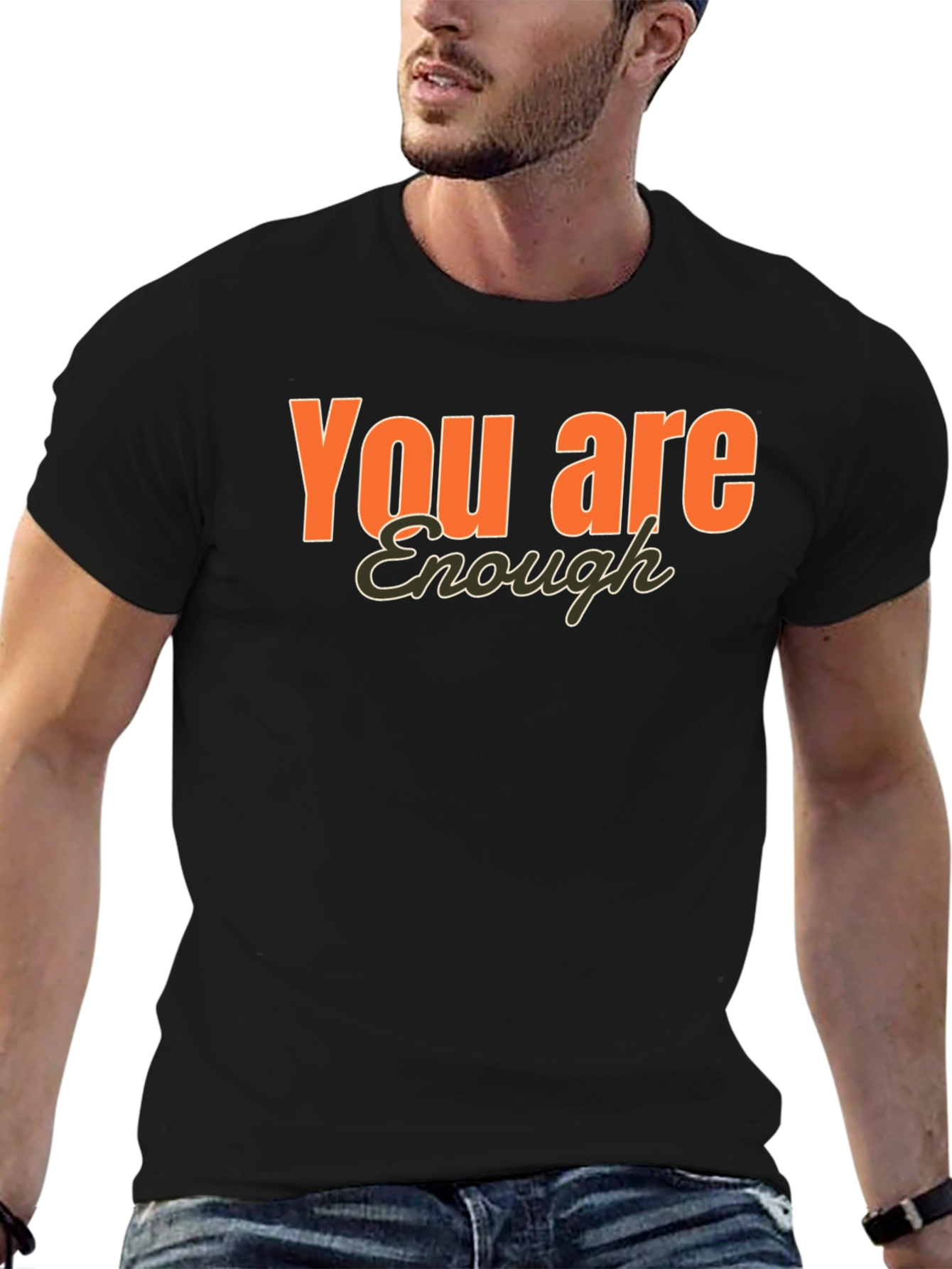 Camiseta Negra You are Enough
