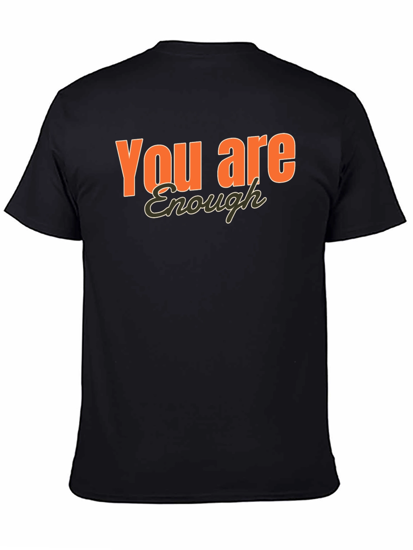 Camiseta Negra You are Enough
