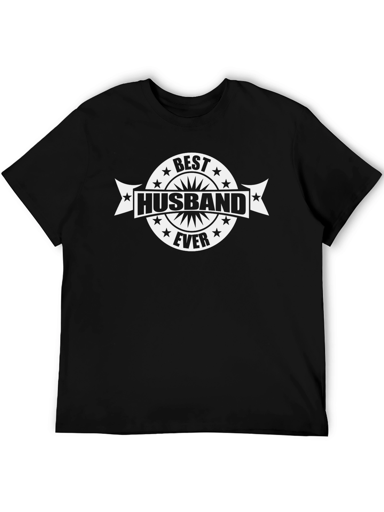 Camiseta Negra: El Mejor Esposo Del Mundo
