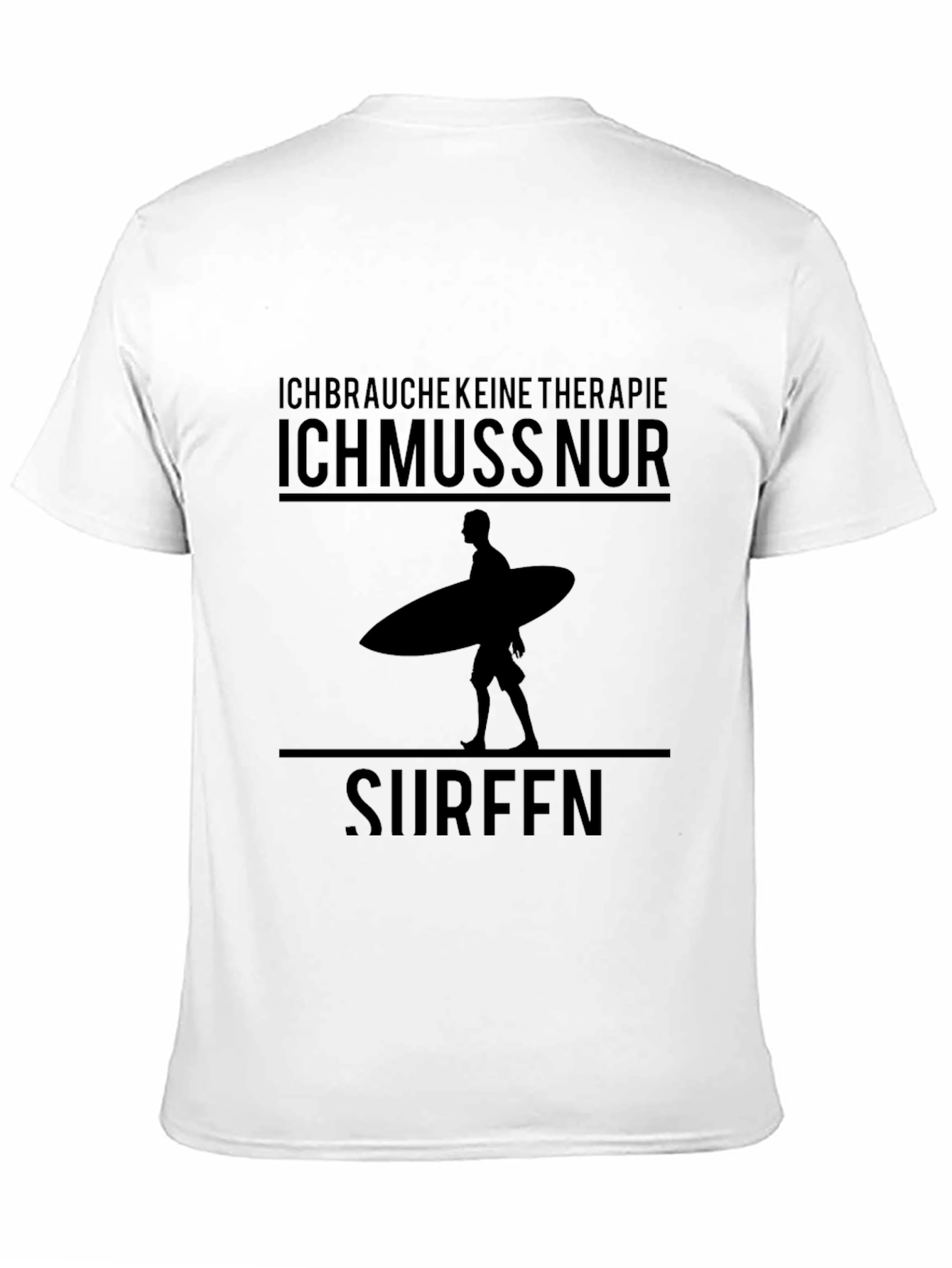 Camiseta Negra Surf Therapy
