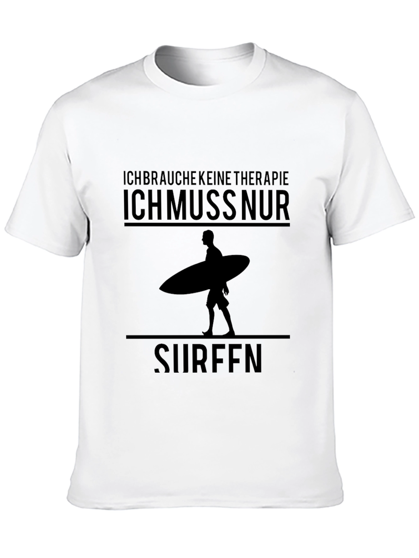 Camiseta Negra Surf Therapy