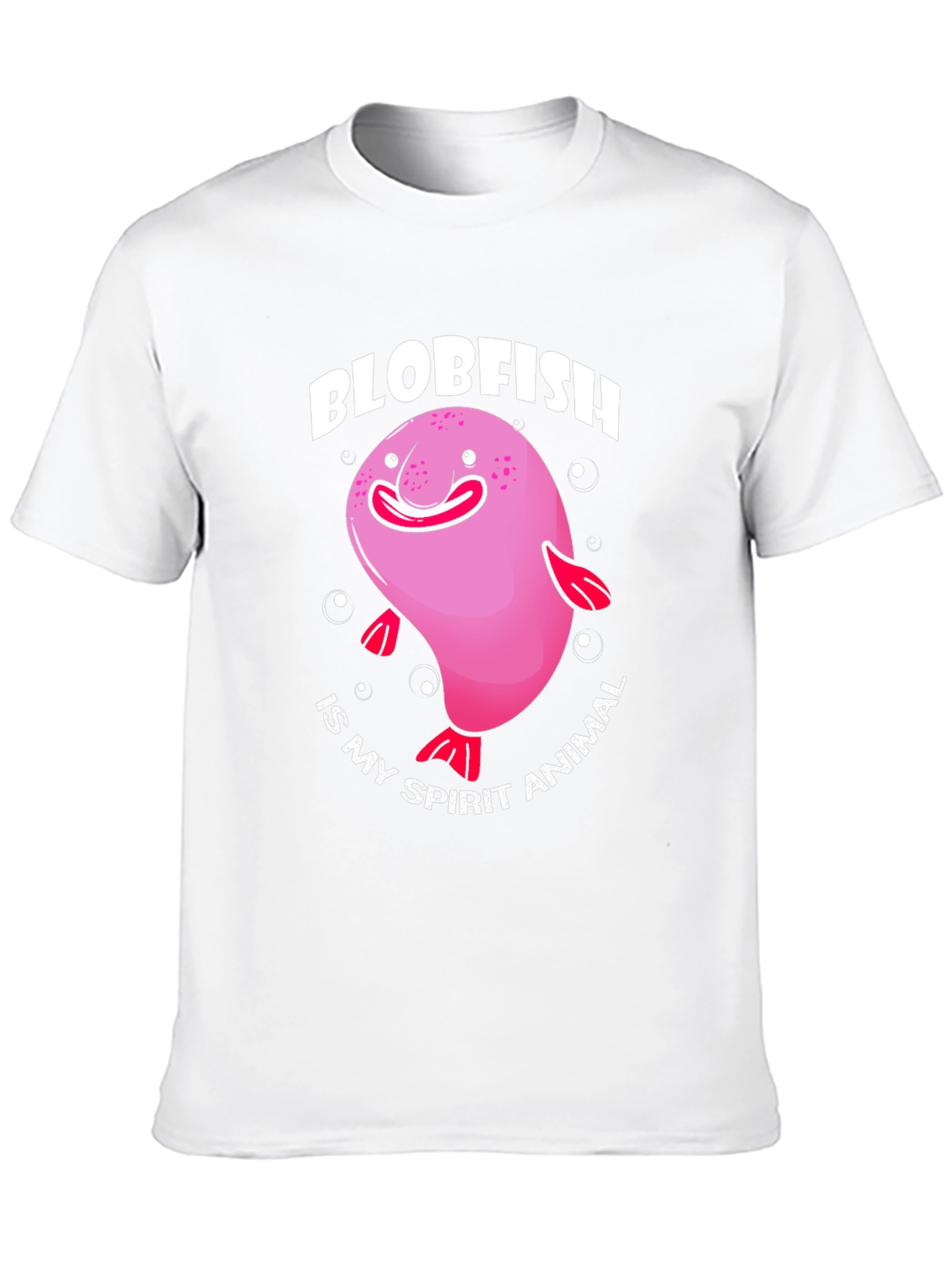 Camiseta Negra con Diseño de Pez Borrón