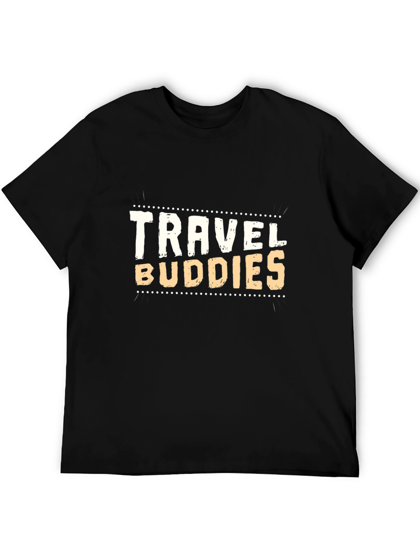 Camiseta Negra Travel Buddies