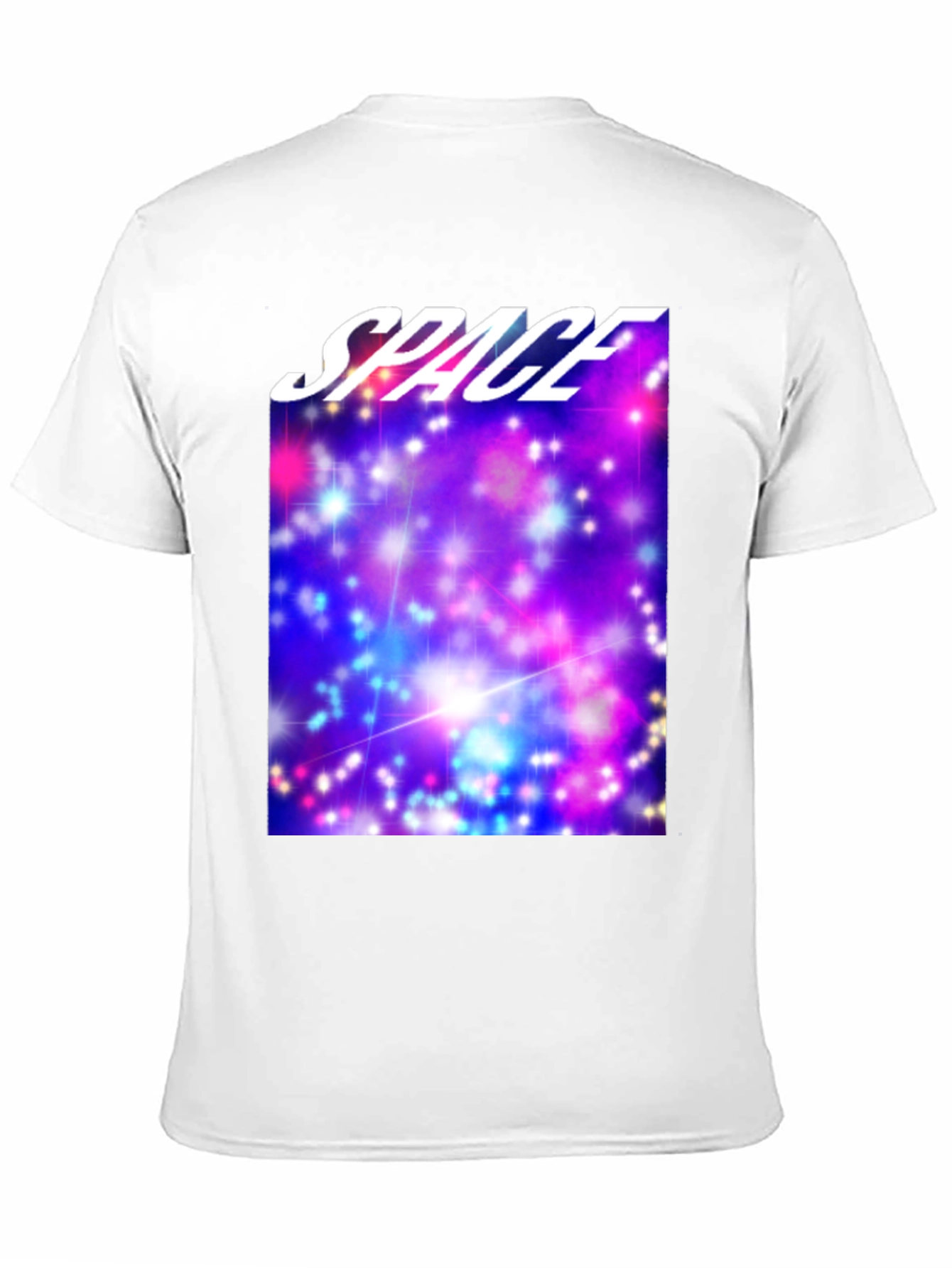 Camiseta Negra Espacio Estelar
