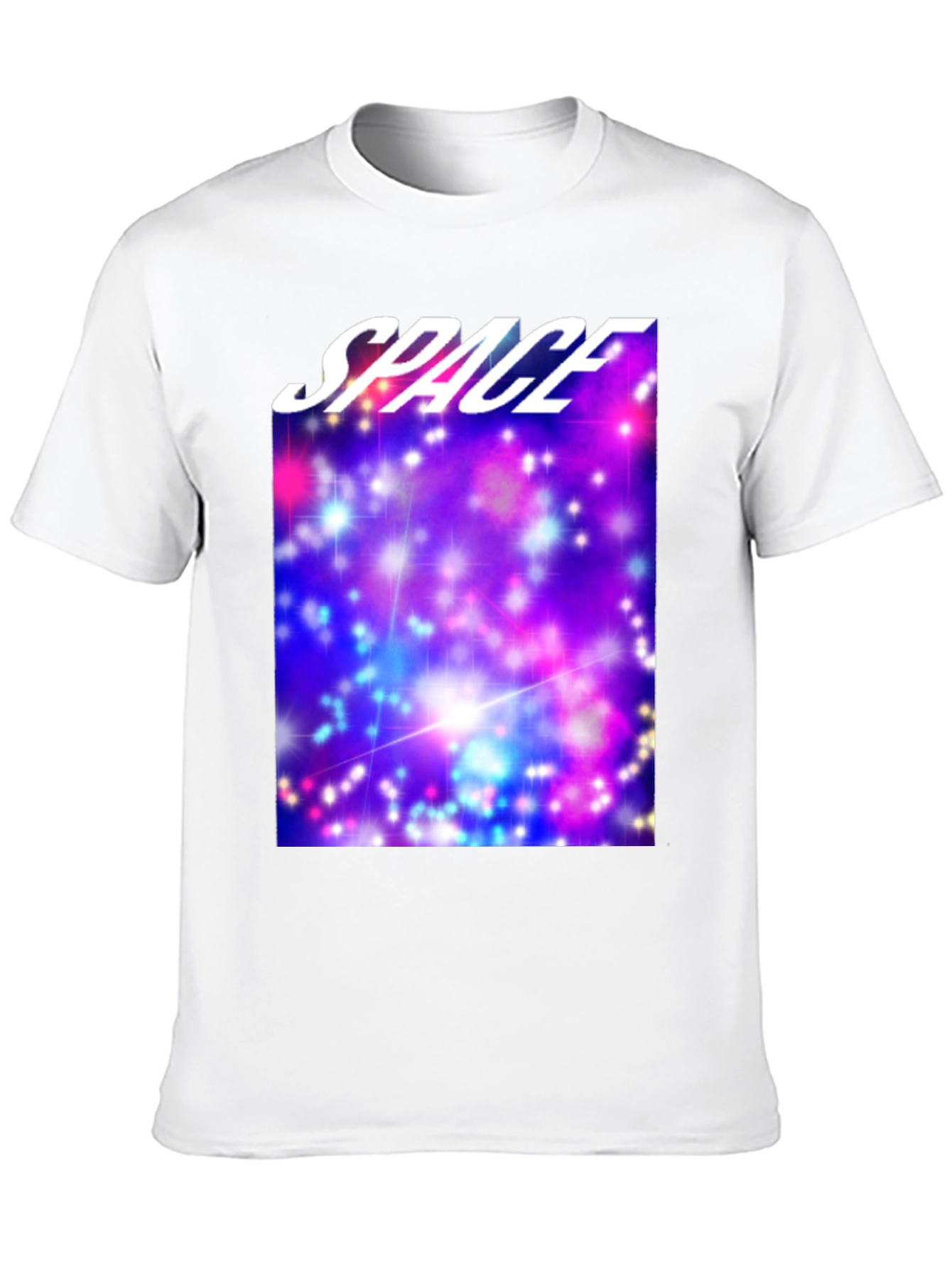 Camiseta Negra Espacio Estelar