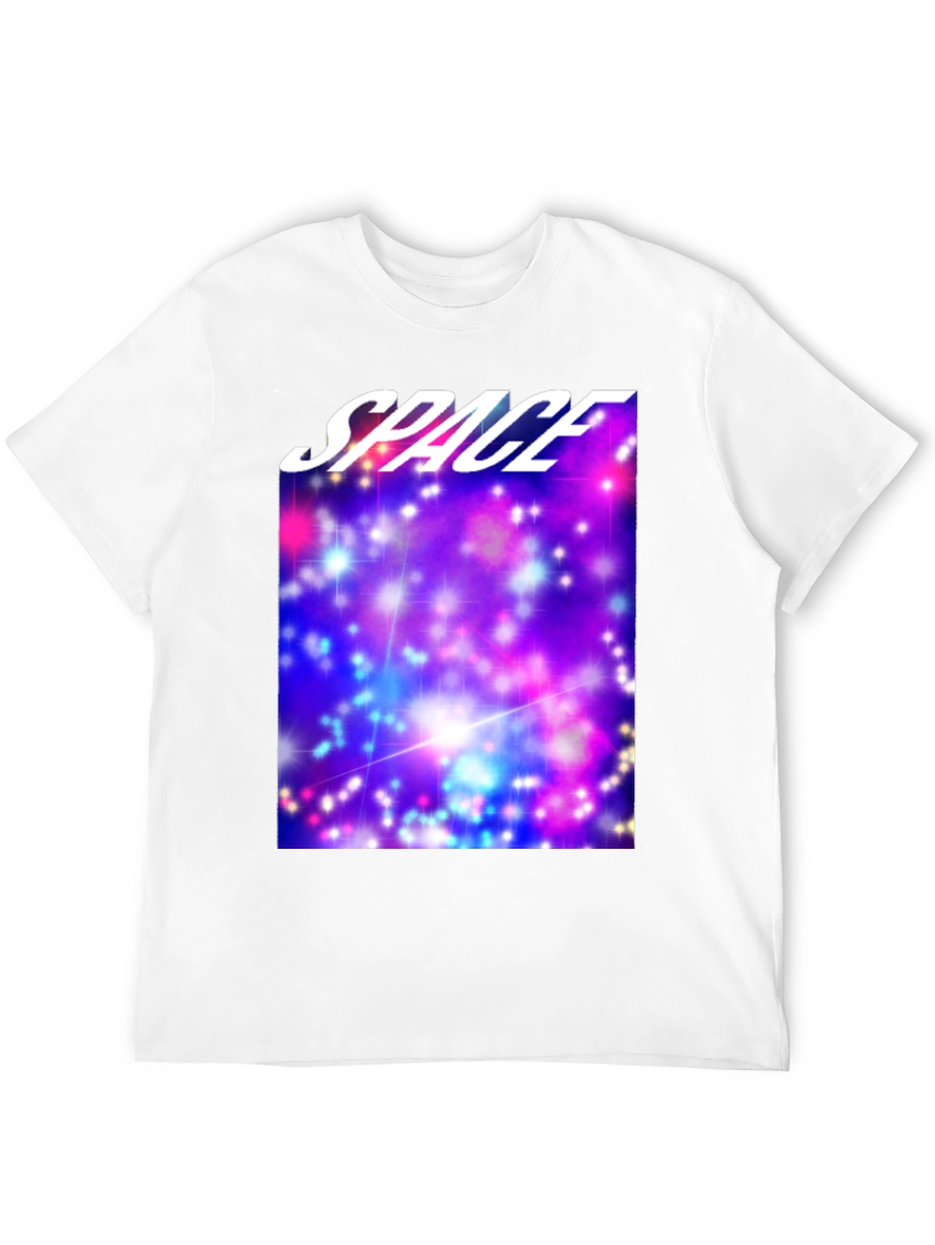 Camiseta Negra Espacio Estelar
