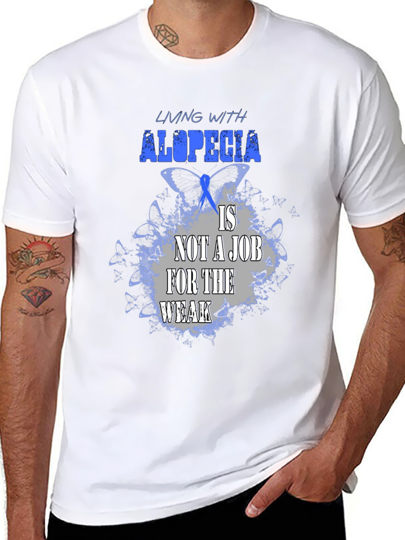 Camiseta Alopecia: No es Trabajo para Débiles