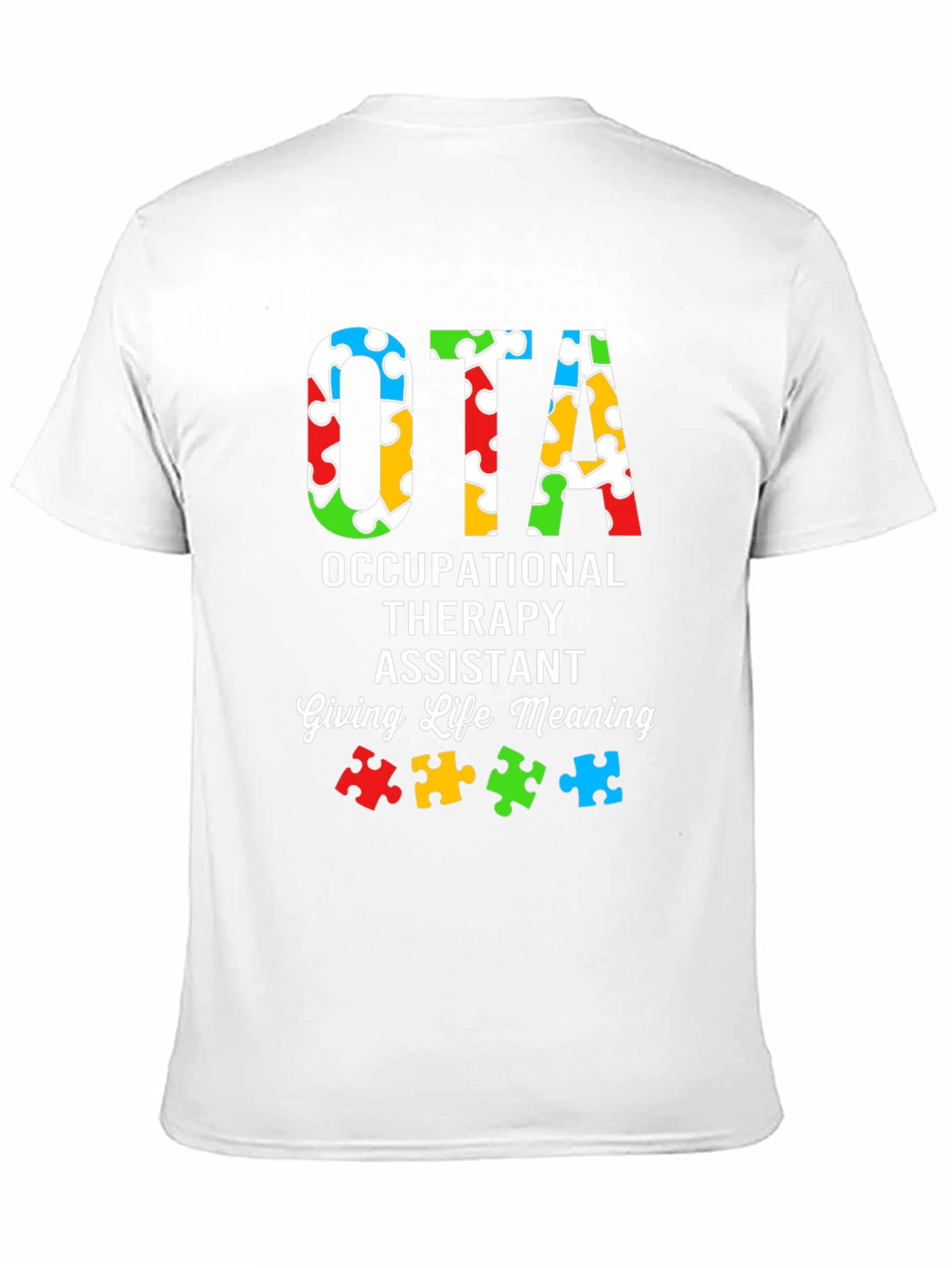 Camiseta OTA Autismo Terapia Ocupacional