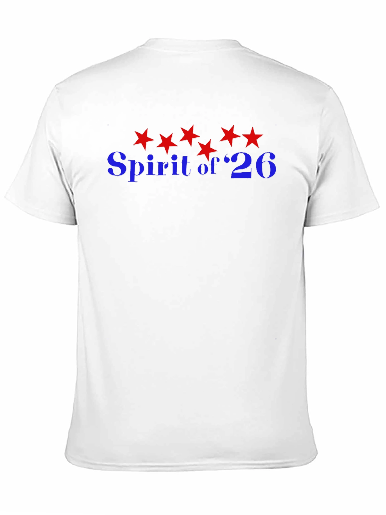 Camiseta Negra Espíritu del 26 con Estrellas
