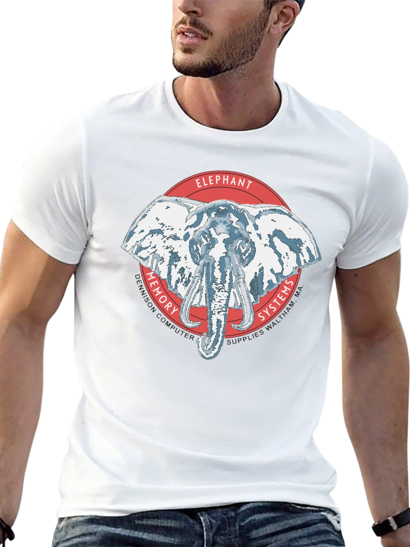 Camiseta Negra: Elefante y Sistemas de Memoria