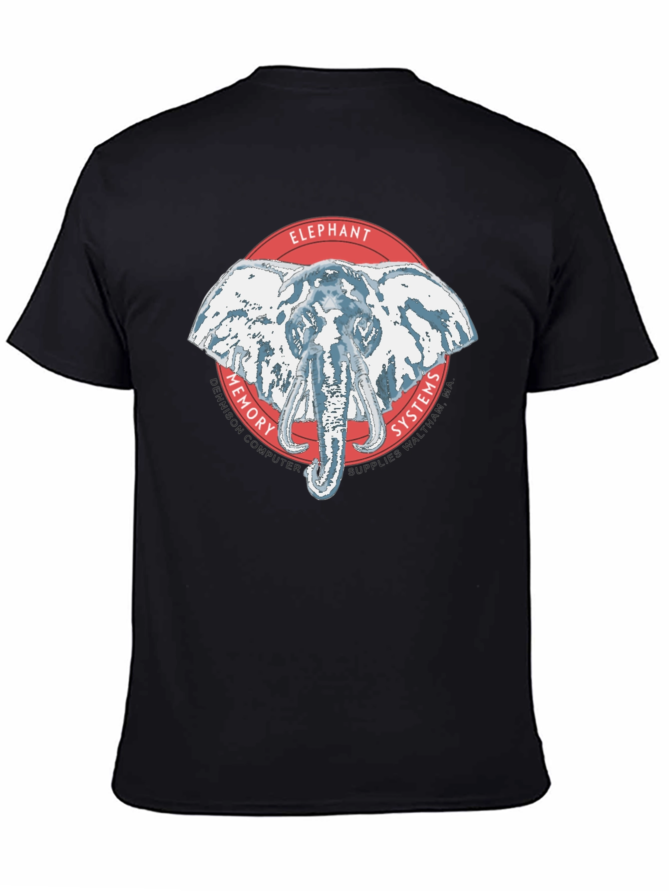 Camiseta Negra: Elefante y Sistemas de Memoria