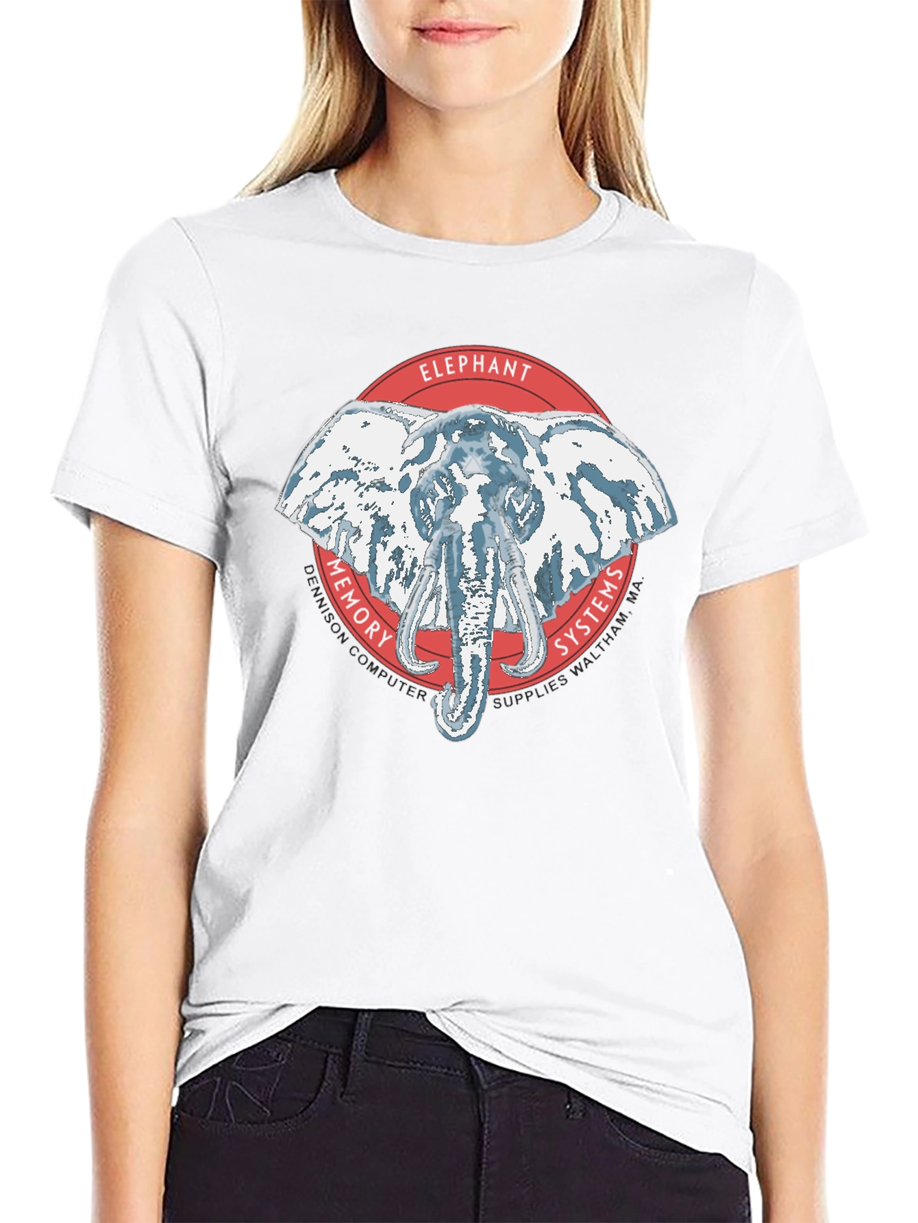 Camiseta Negra: Elefante y Sistemas de Memoria