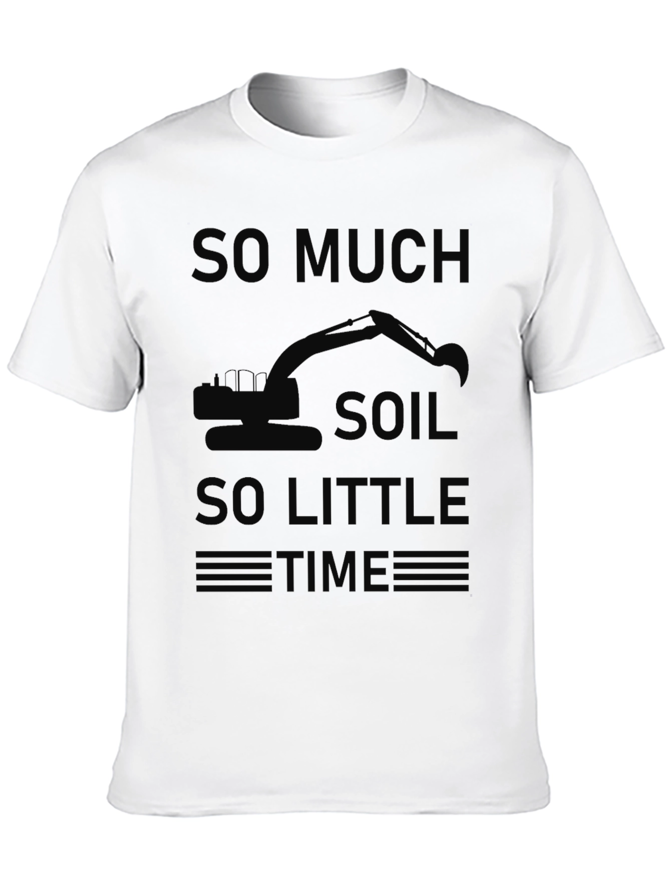 Camiseta Negra: ¡Tanto Suelo Tan Poco Tiempo!