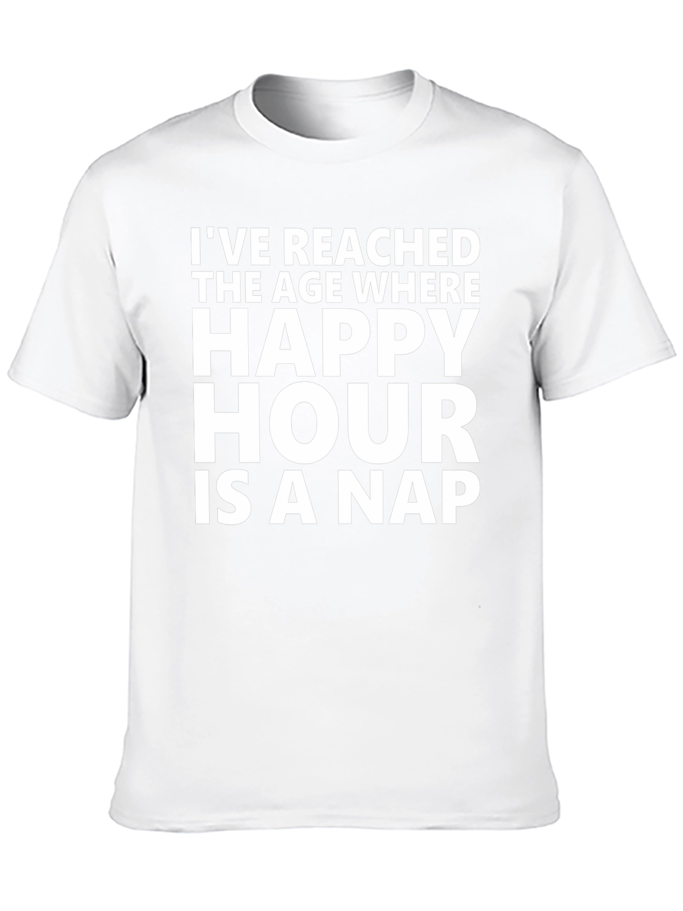 Camiseta Negra Happy Hour is a Nap