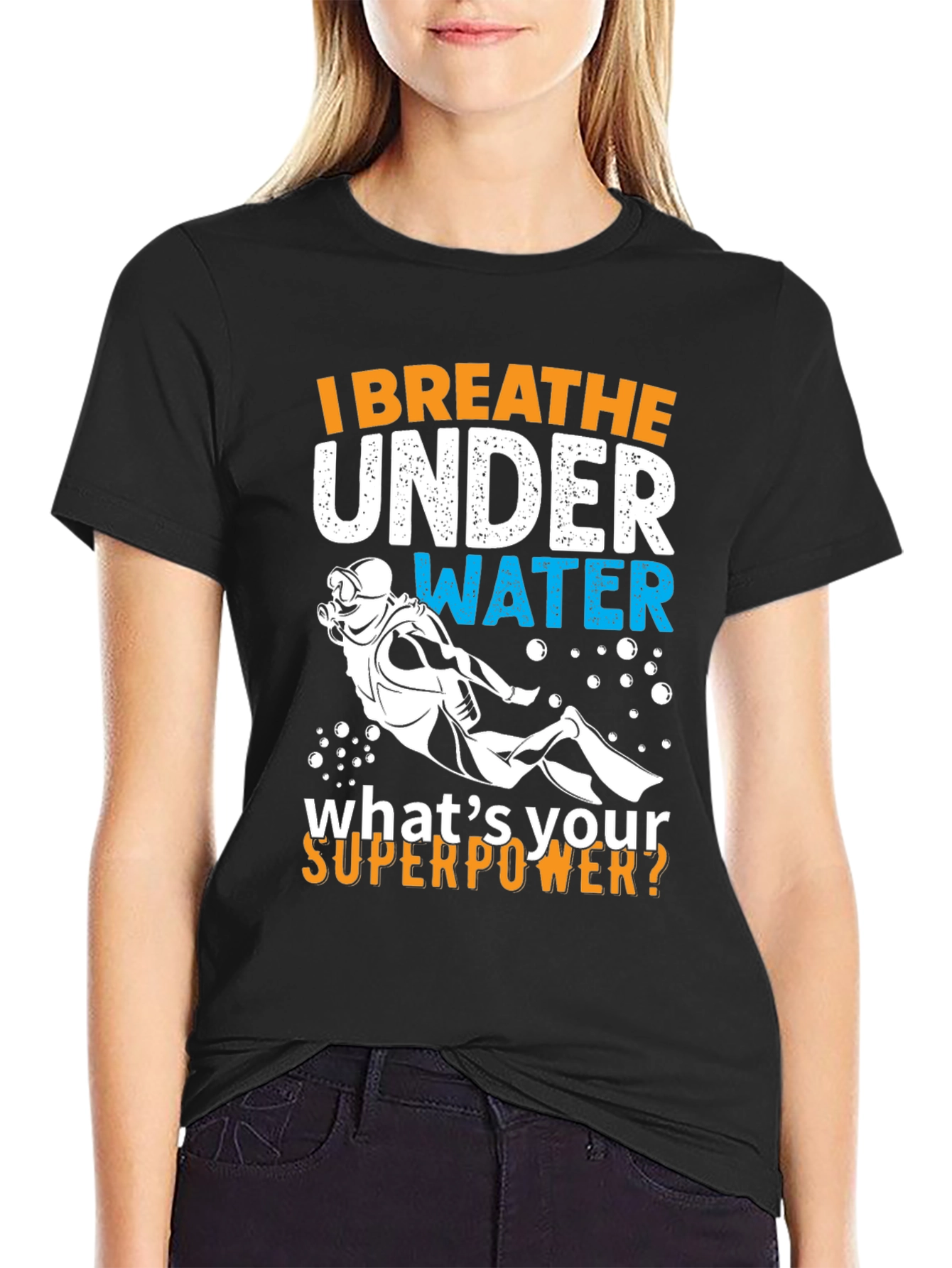 Camiseta Hombre Buceo Superpoder