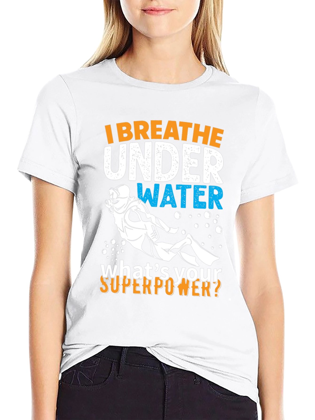 Camiseta Hombre Buceo Superpoder