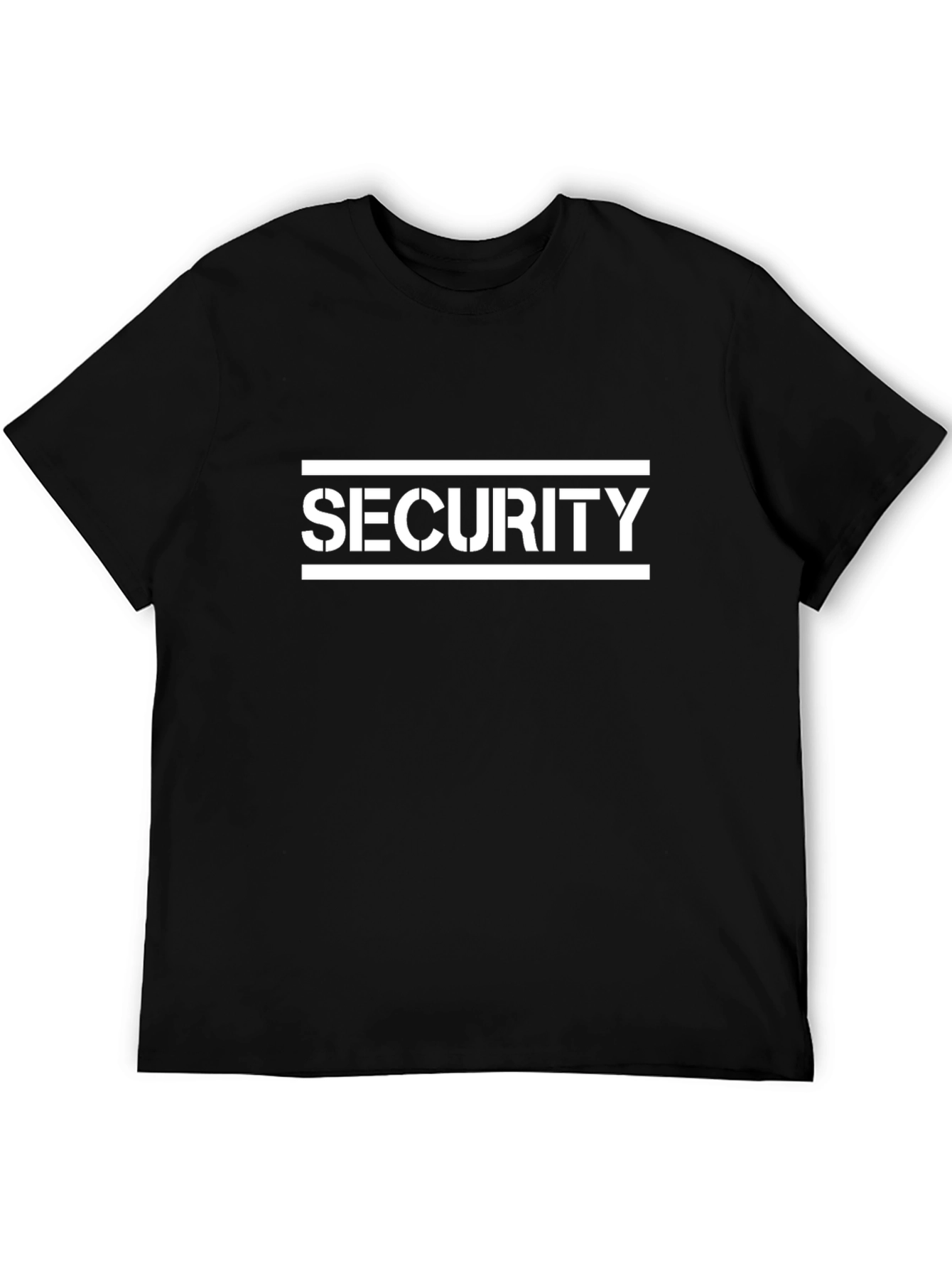 Camiseta Negra de Seguridad
