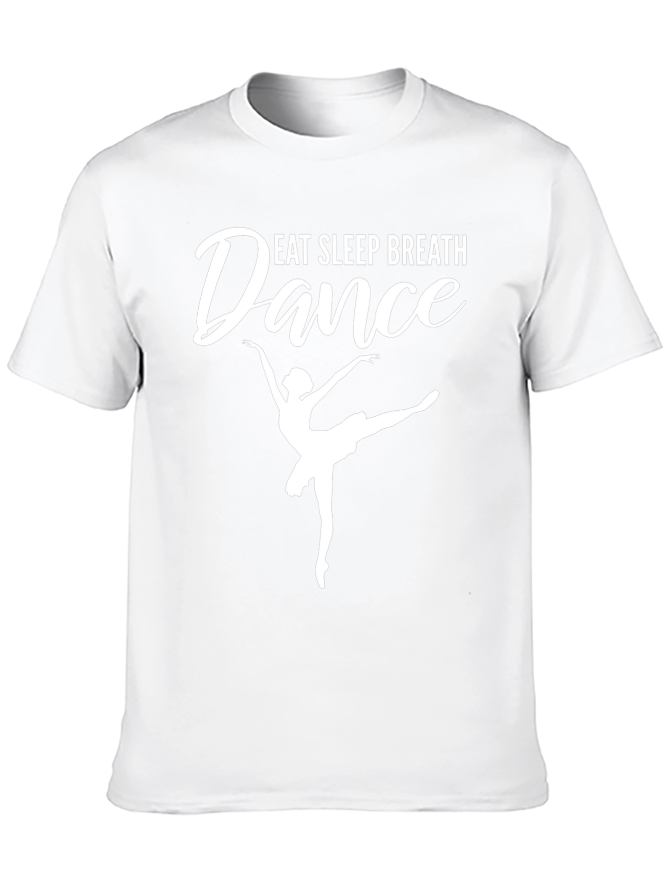 Camiseta Negra Eat Sleep Breath Dance