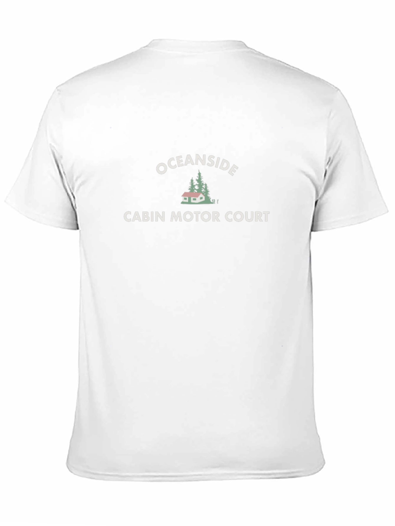 Camiseta Negra Oceanside Cabin Motor Court