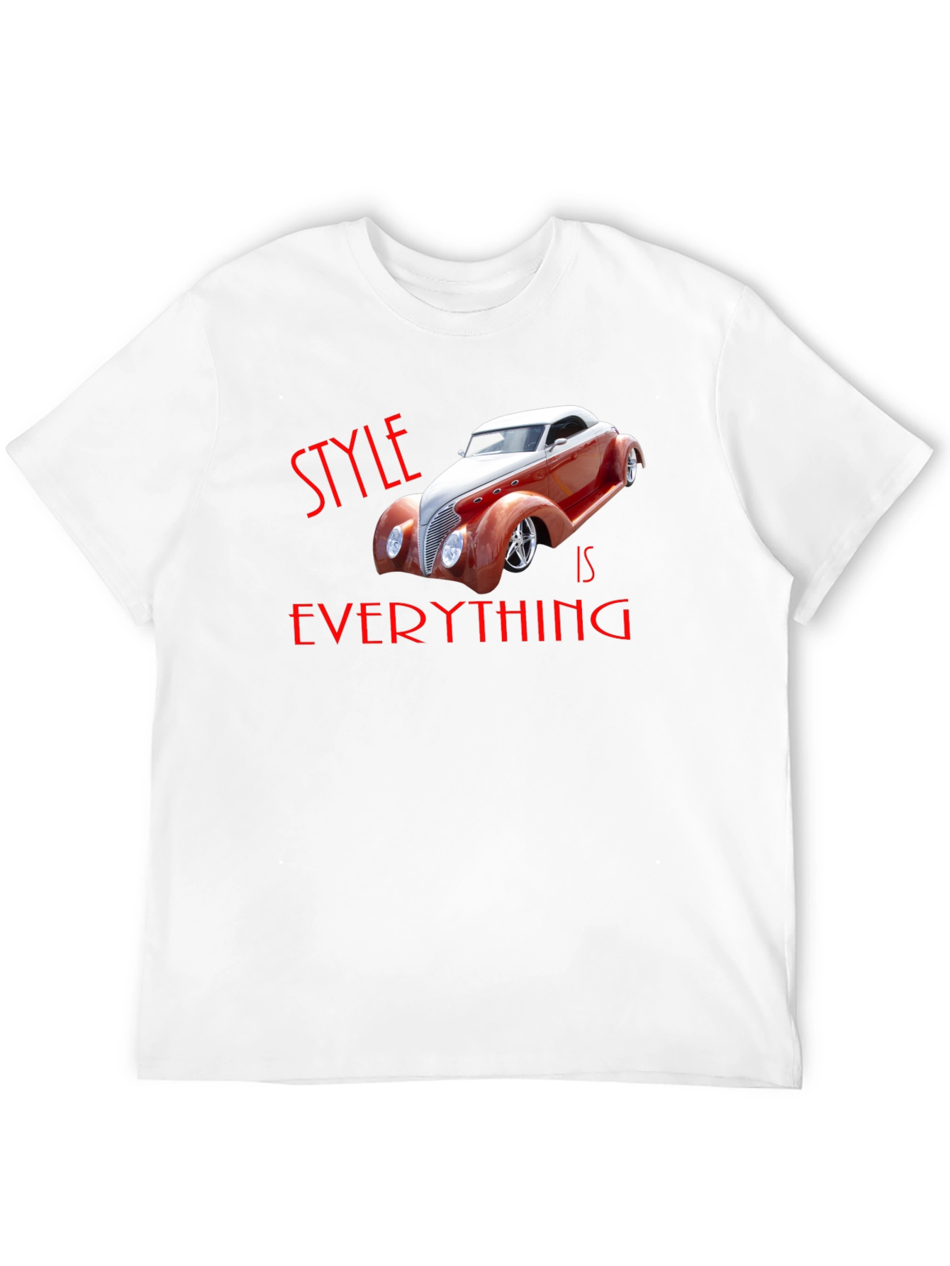 Camiseta Negra Style is Everything Coche Clásico