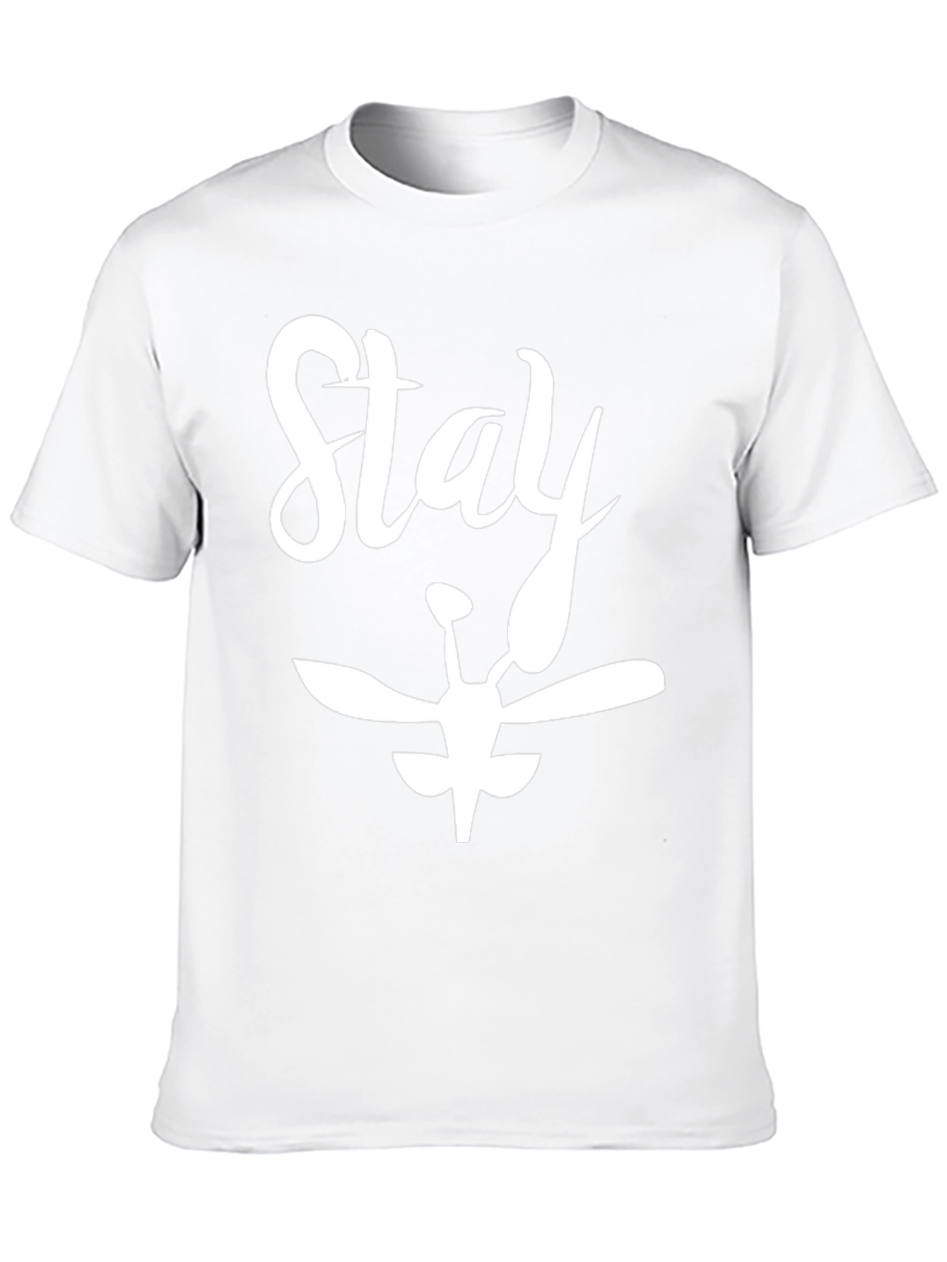 Camiseta Negra Stay para Hombre