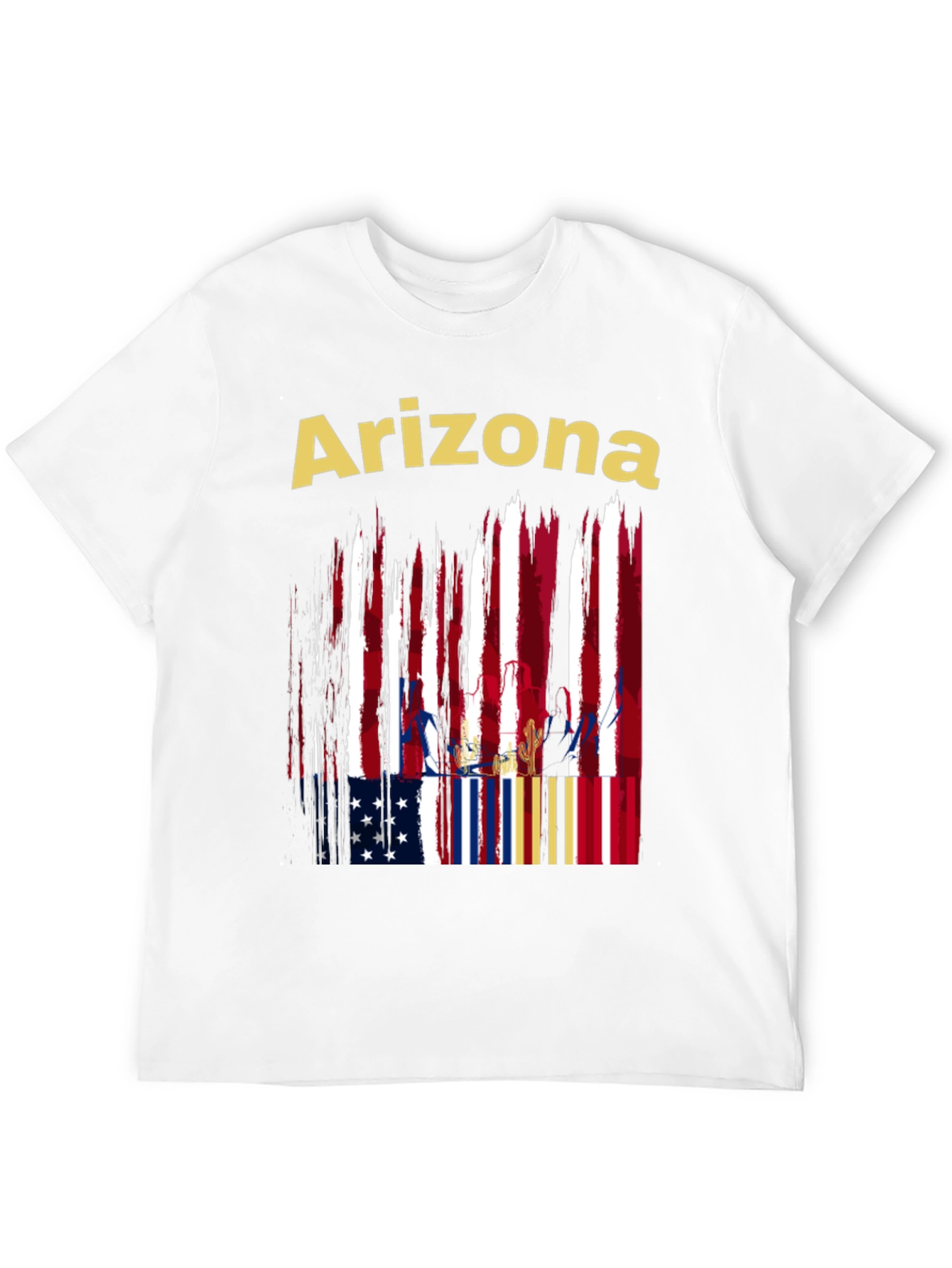 Camiseta Negra Arizona USA
