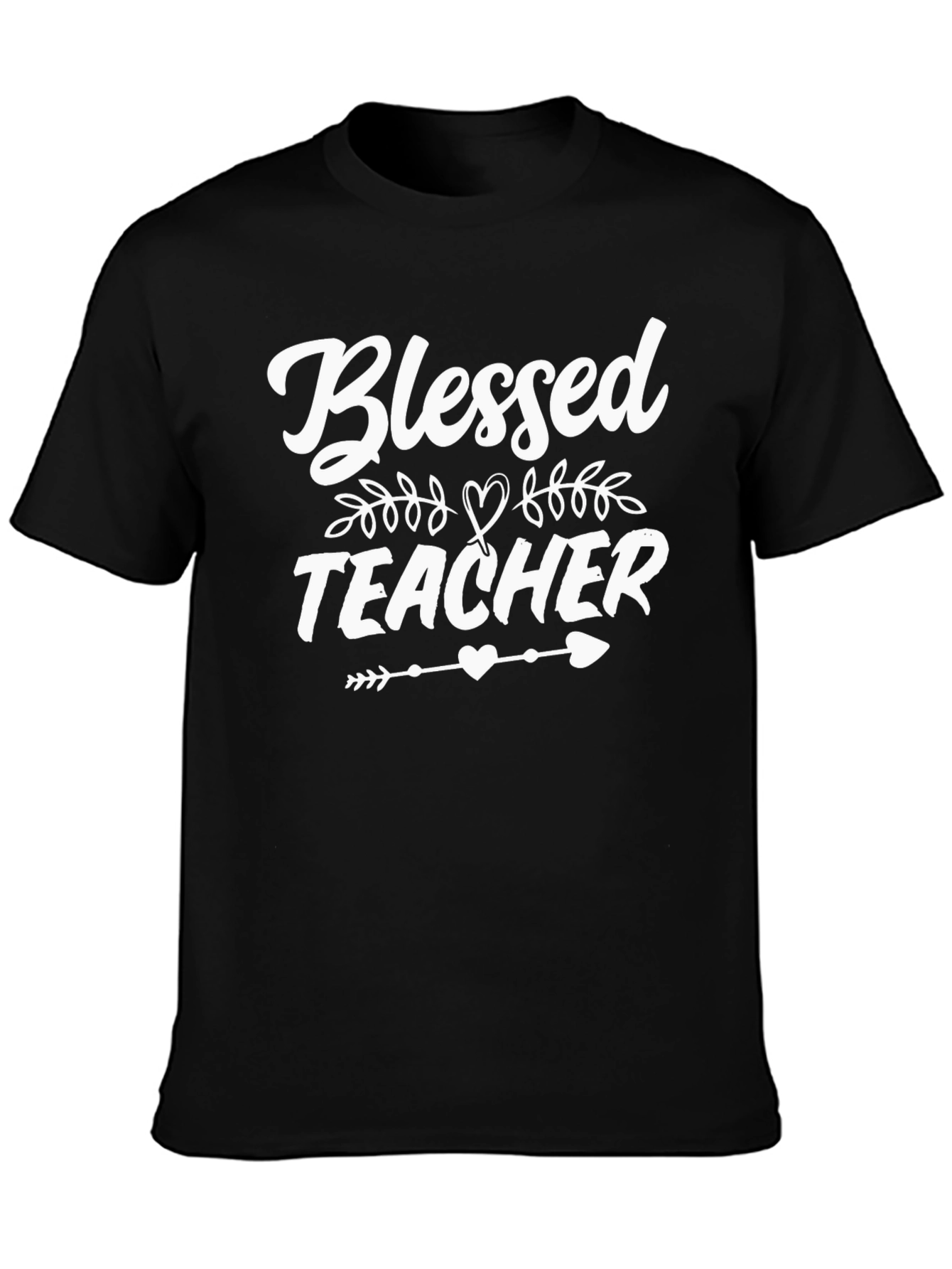Camiseta Negra Blessed Teacher