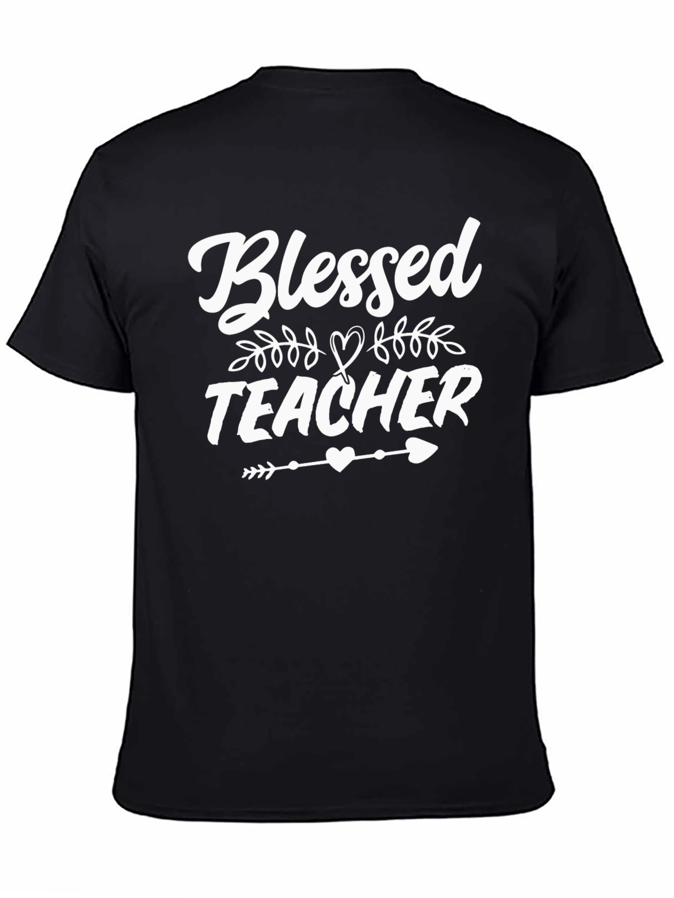 Camiseta Negra Blessed Teacher