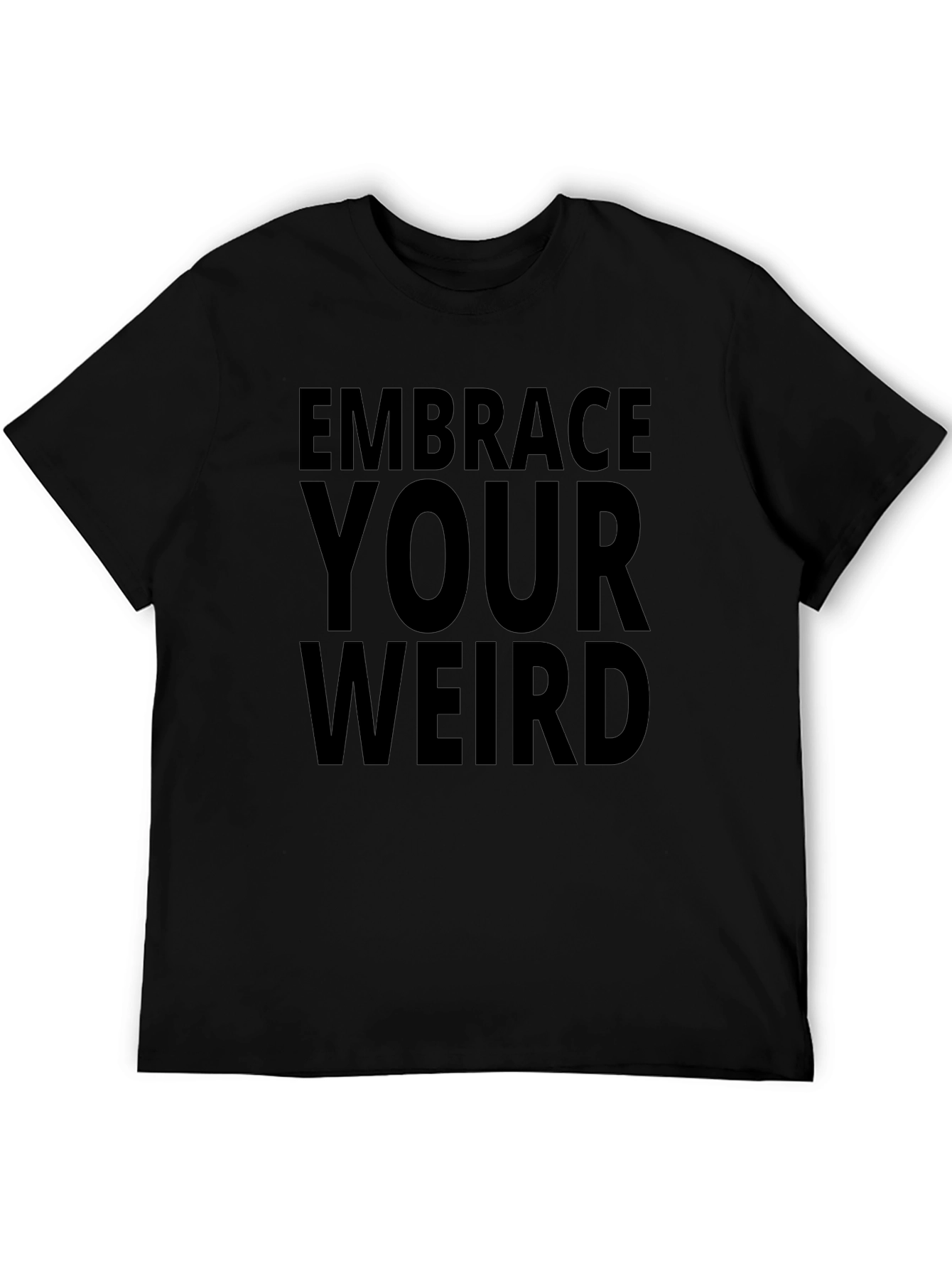 Camiseta Negra Abraza Tu Rareza