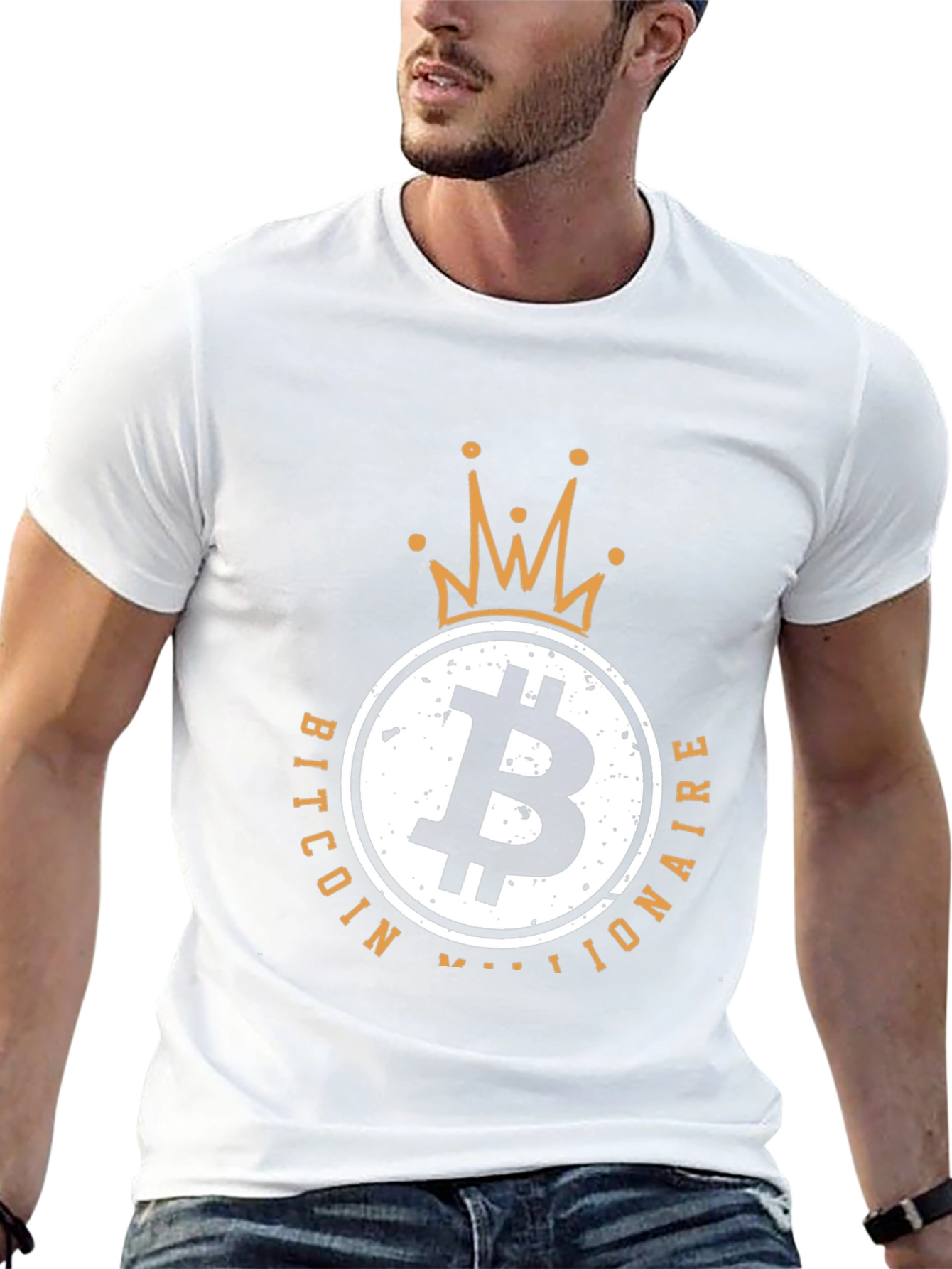 Camiseta Bitcoin Millionaire - Crypto Style