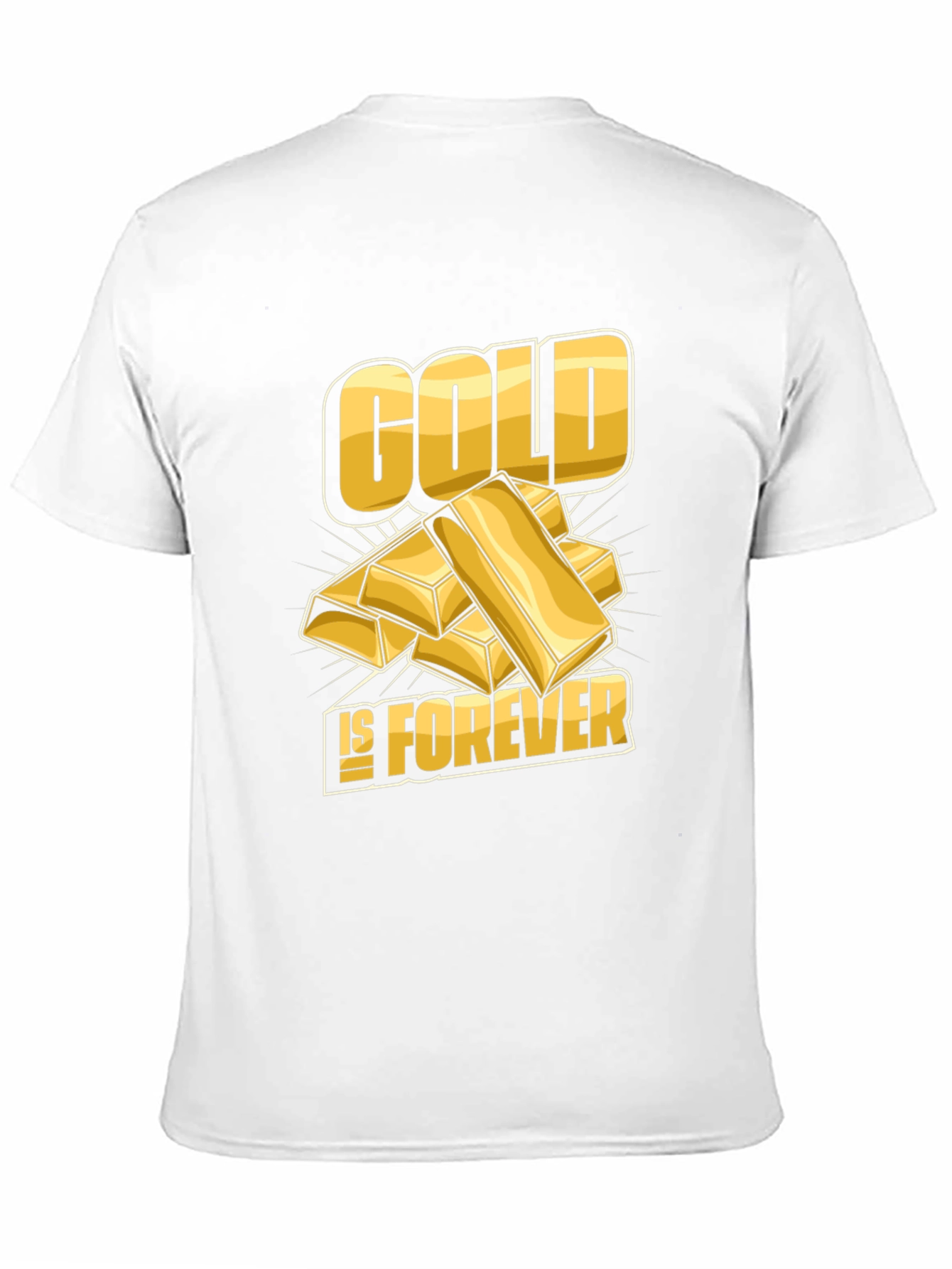 Camiseta Negra Gold is Forever