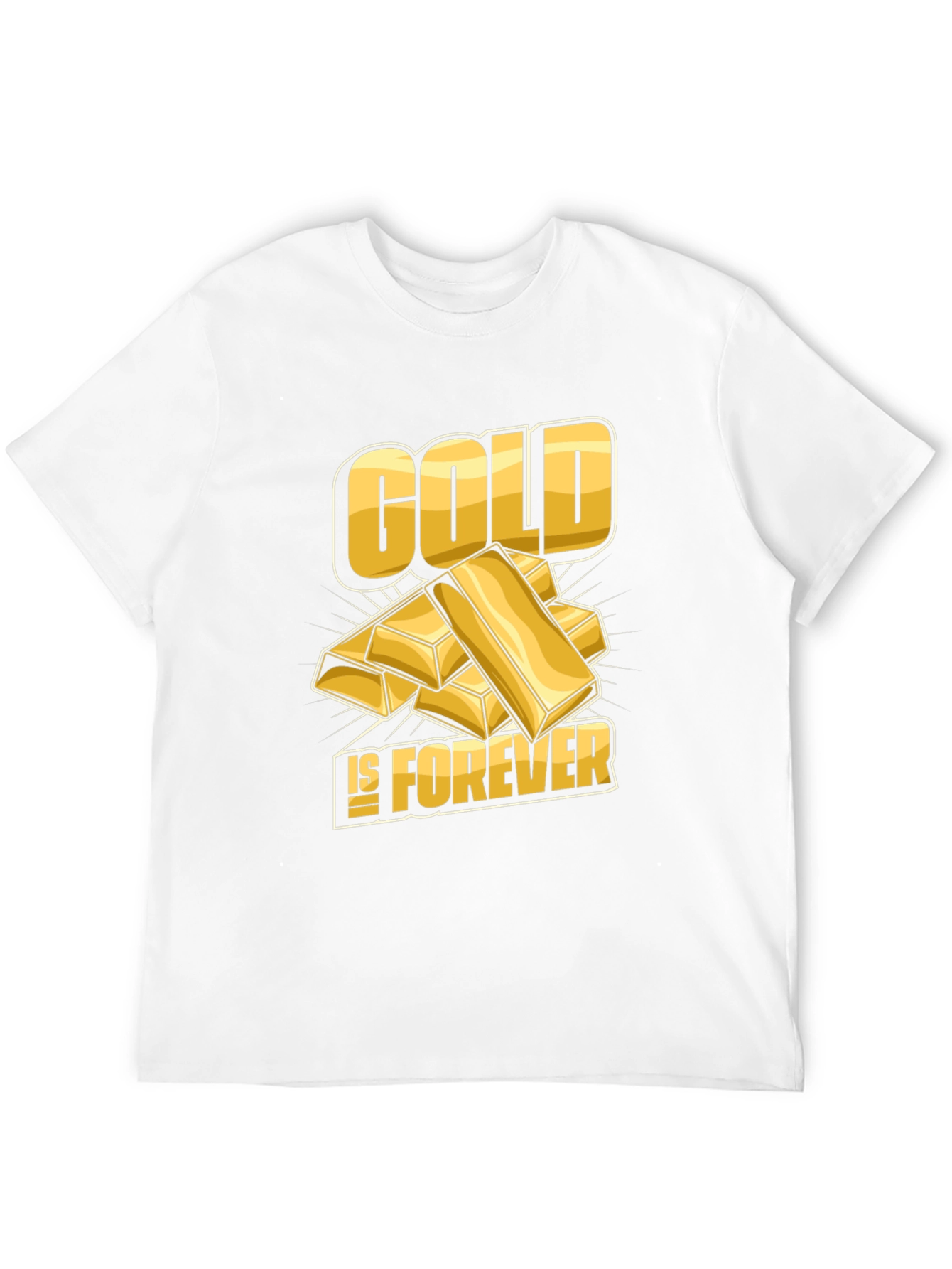 Camiseta Negra Gold is Forever