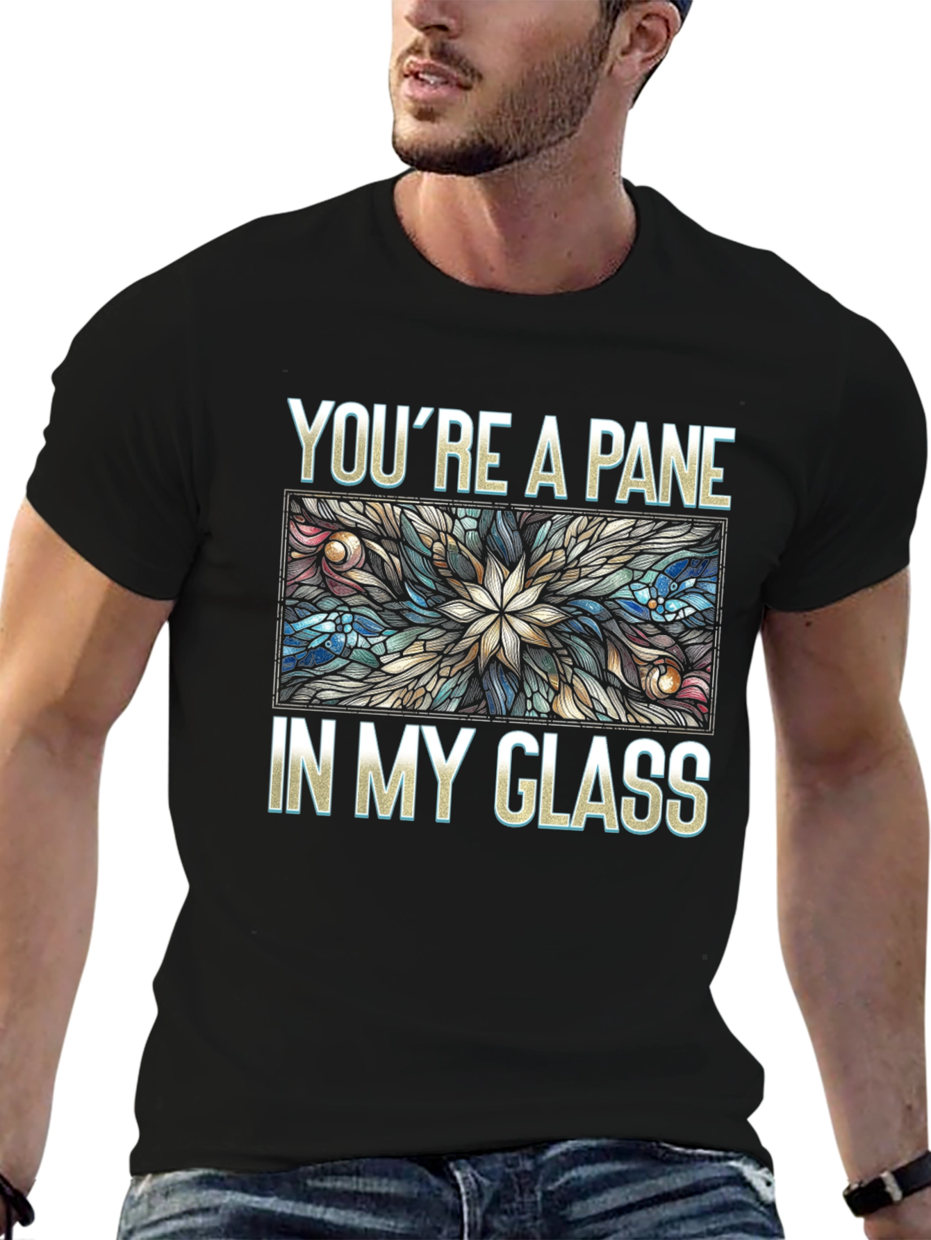 Camiseta Negra: Eres un fastidio en mi vaso