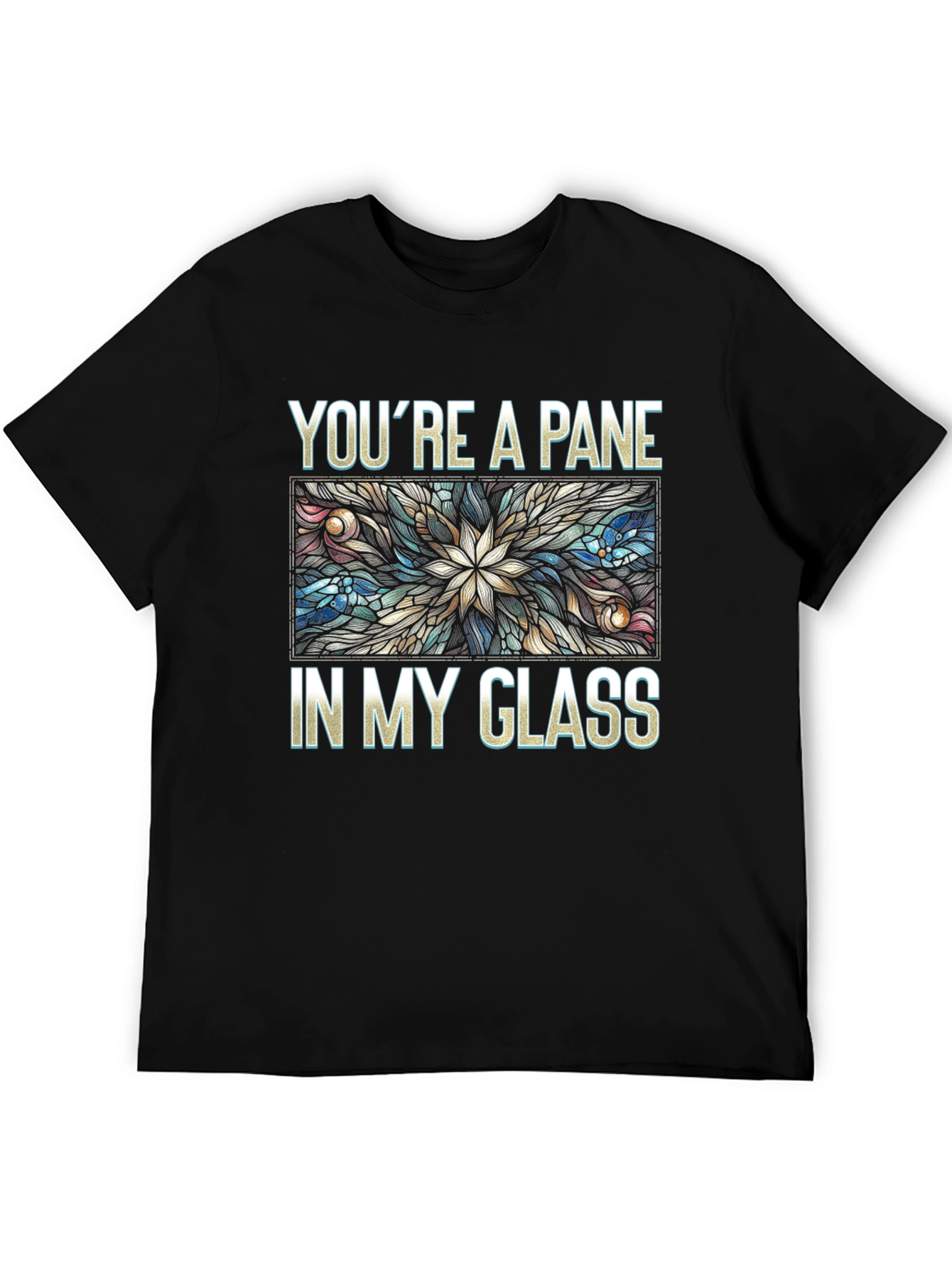 Camiseta Negra: Eres un fastidio en mi vaso