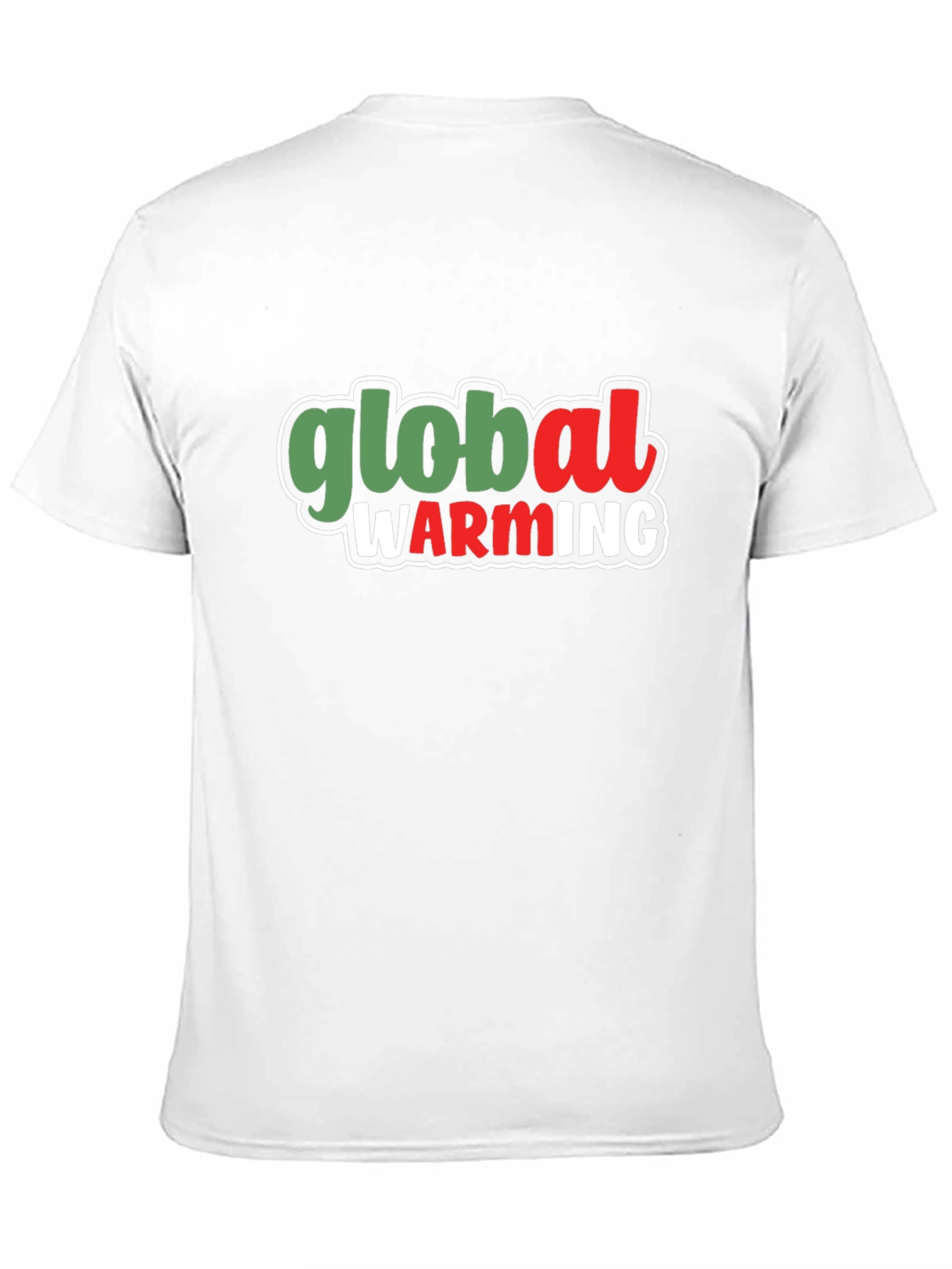 Camiseta Negra: Conciencia sobre el Calentamiento Global