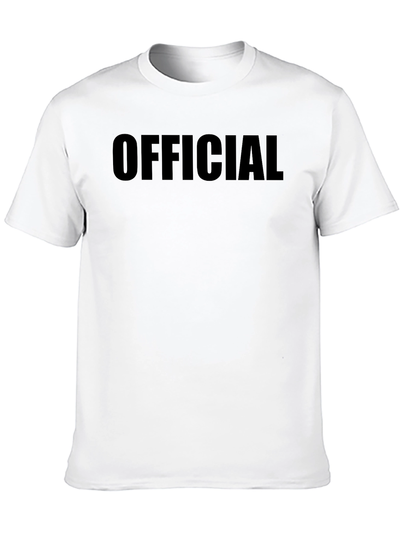 Camiseta Negra Oficial para Hombre