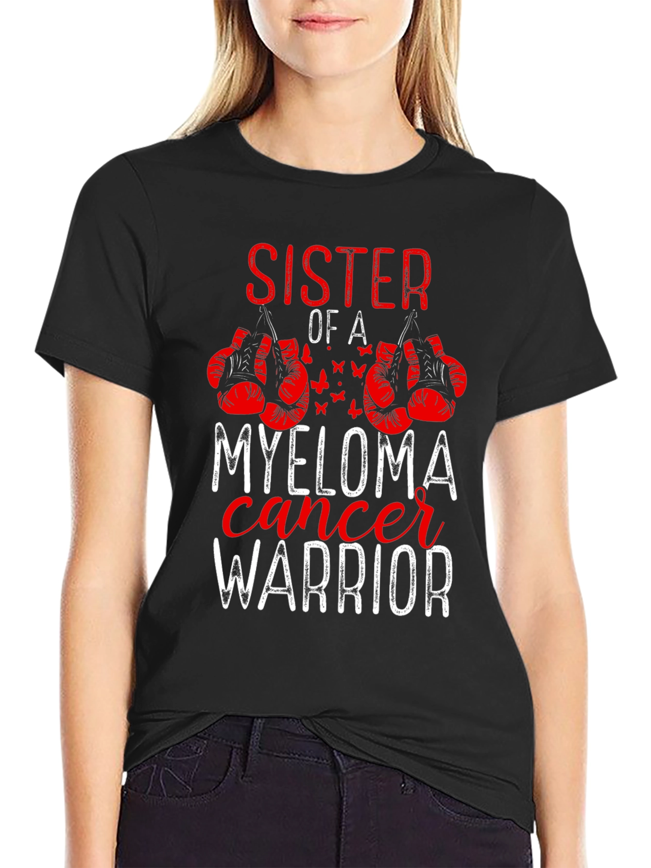 Camiseta Hermana de Guerrero contra Mieloma
