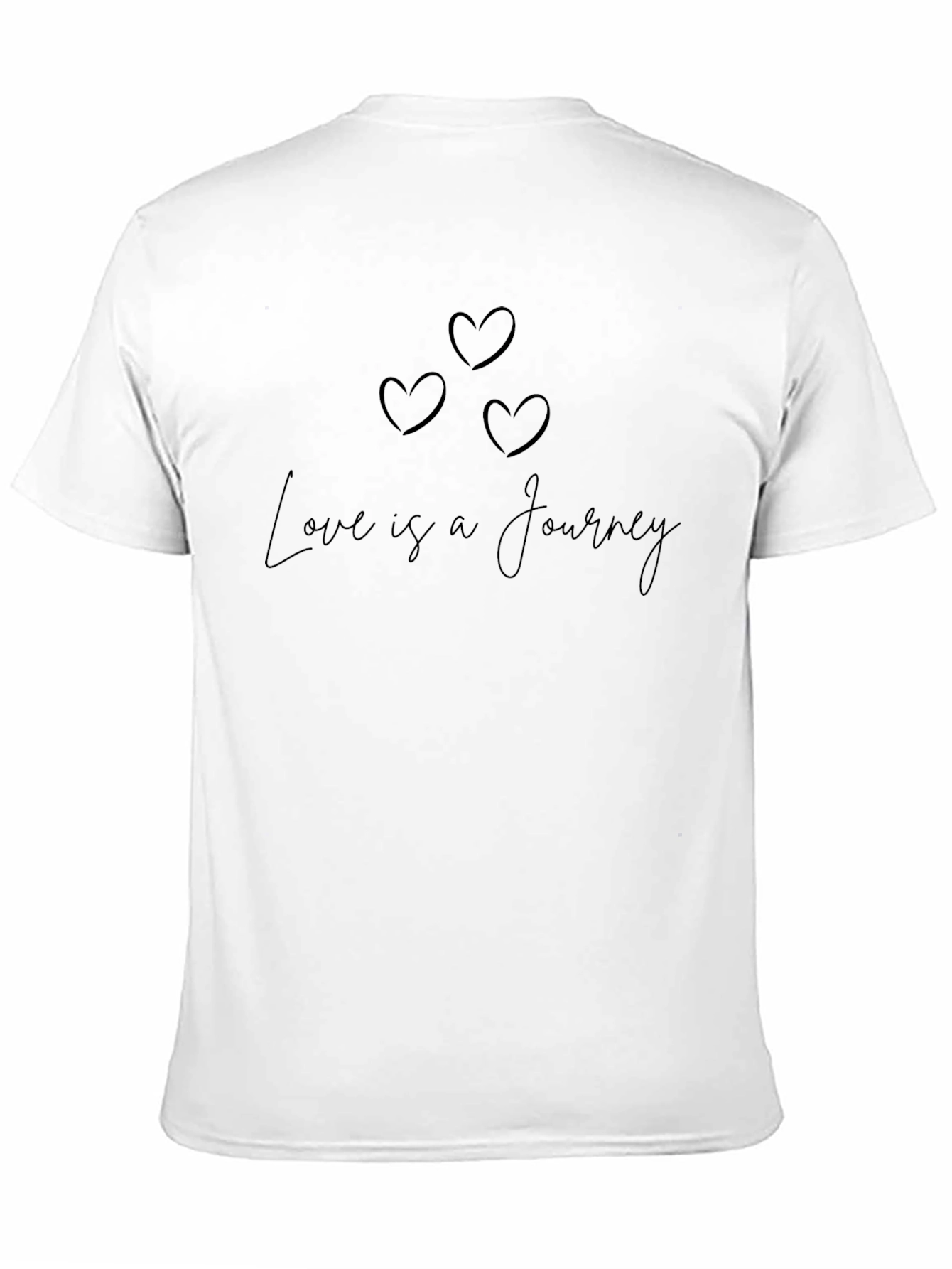 Camiseta Negra El Amor es un Viaje