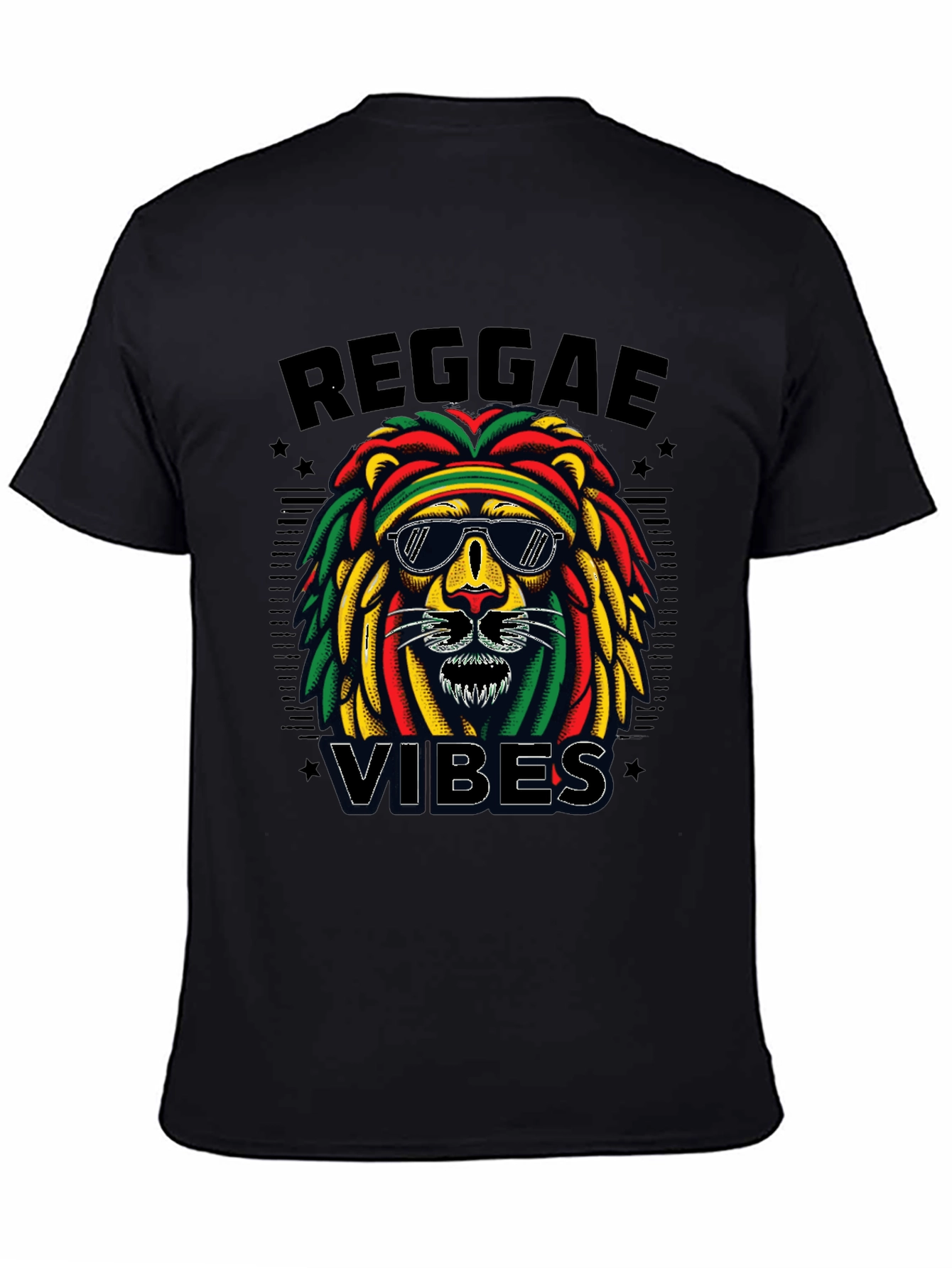 Camiseta Reggae Vibes León Rasta