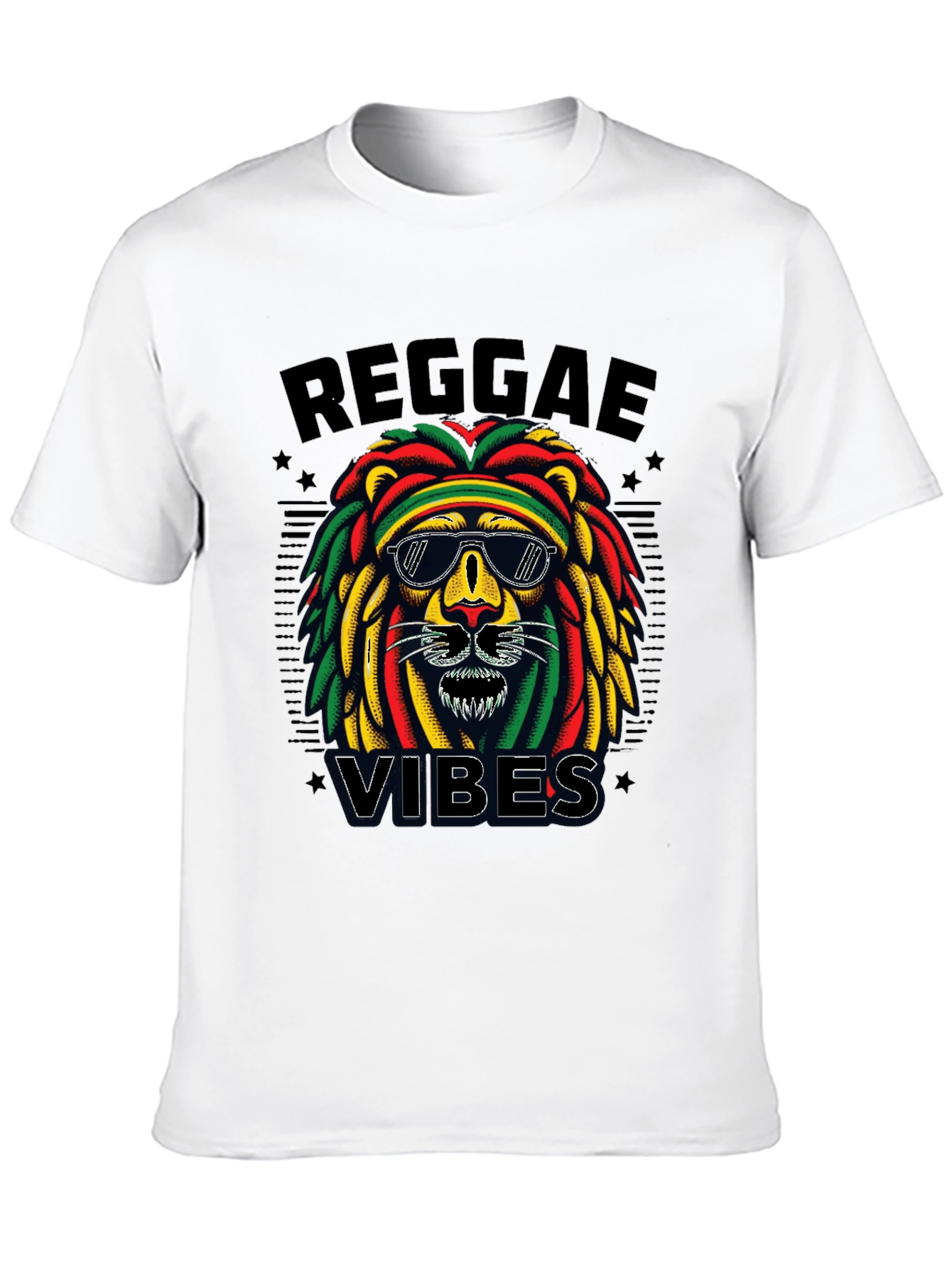 Camiseta Reggae Vibes León Rasta