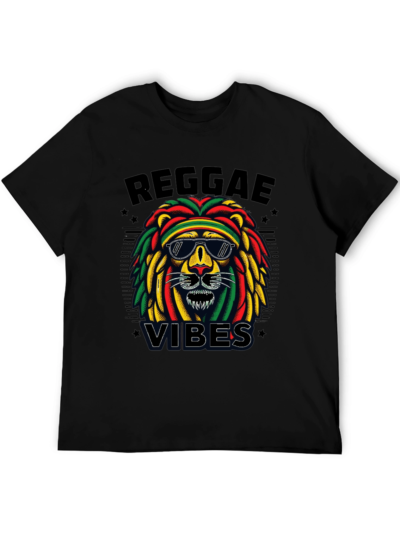 Camiseta Reggae Vibes León Rasta
