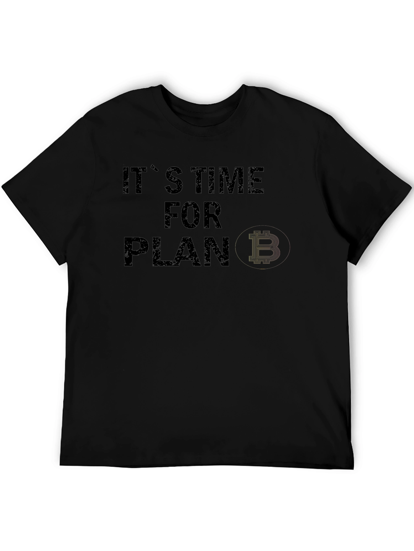 Camiseta Negra Plan B Bitcoin