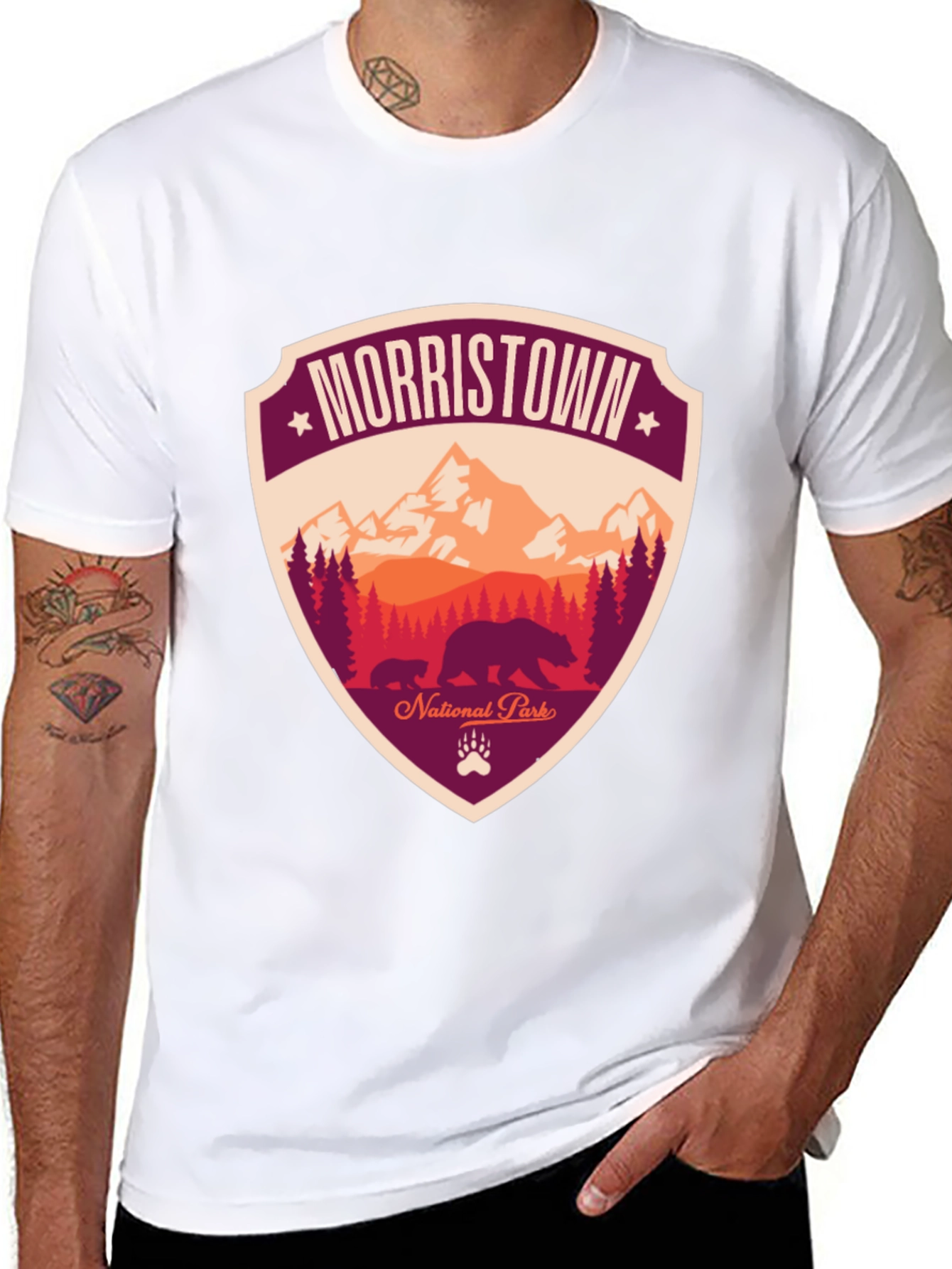 Camiseta Morristown National Park Oso