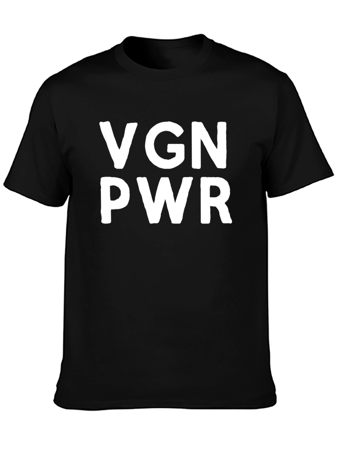 Camiseta Negra VGN PWR Unisex