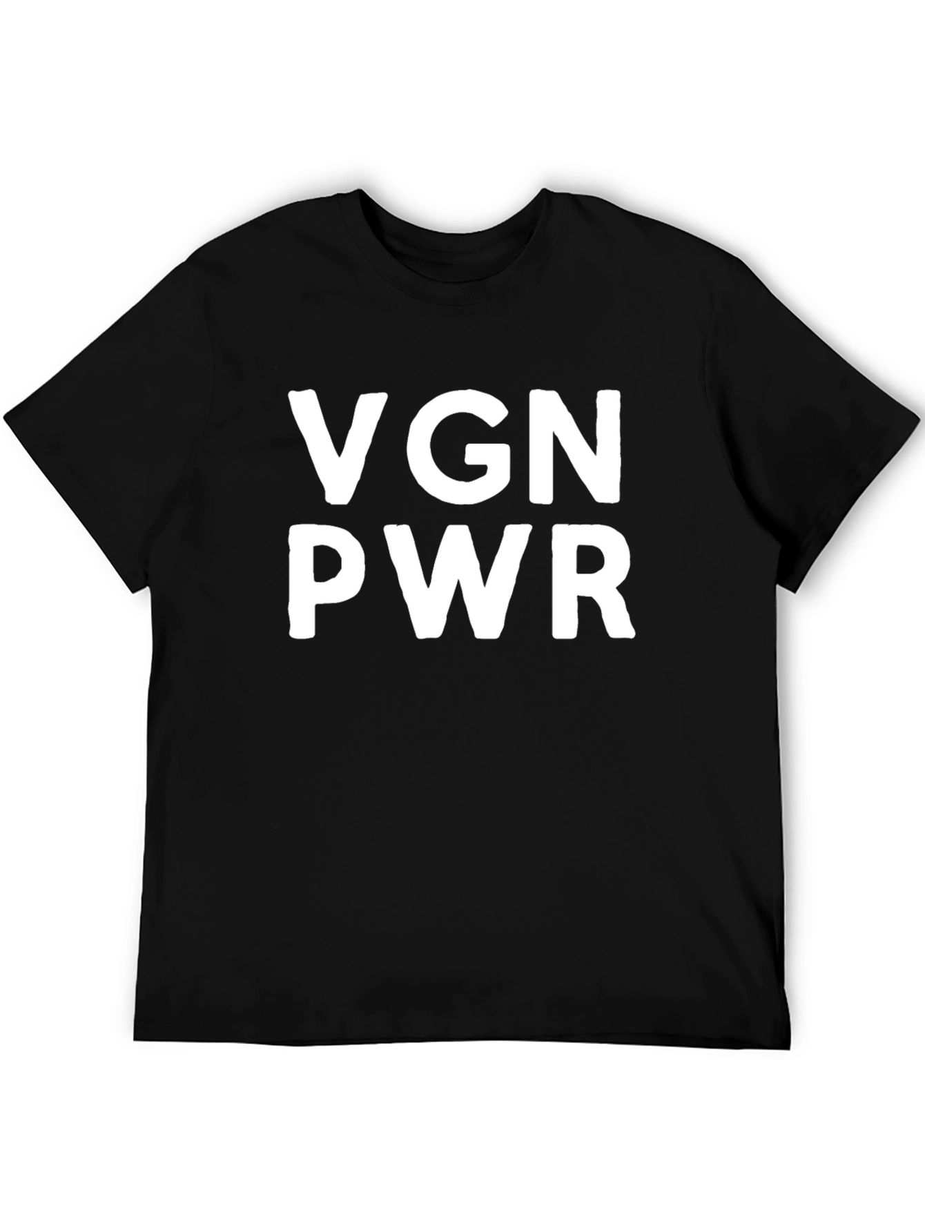 Camiseta Negra VGN PWR Unisex