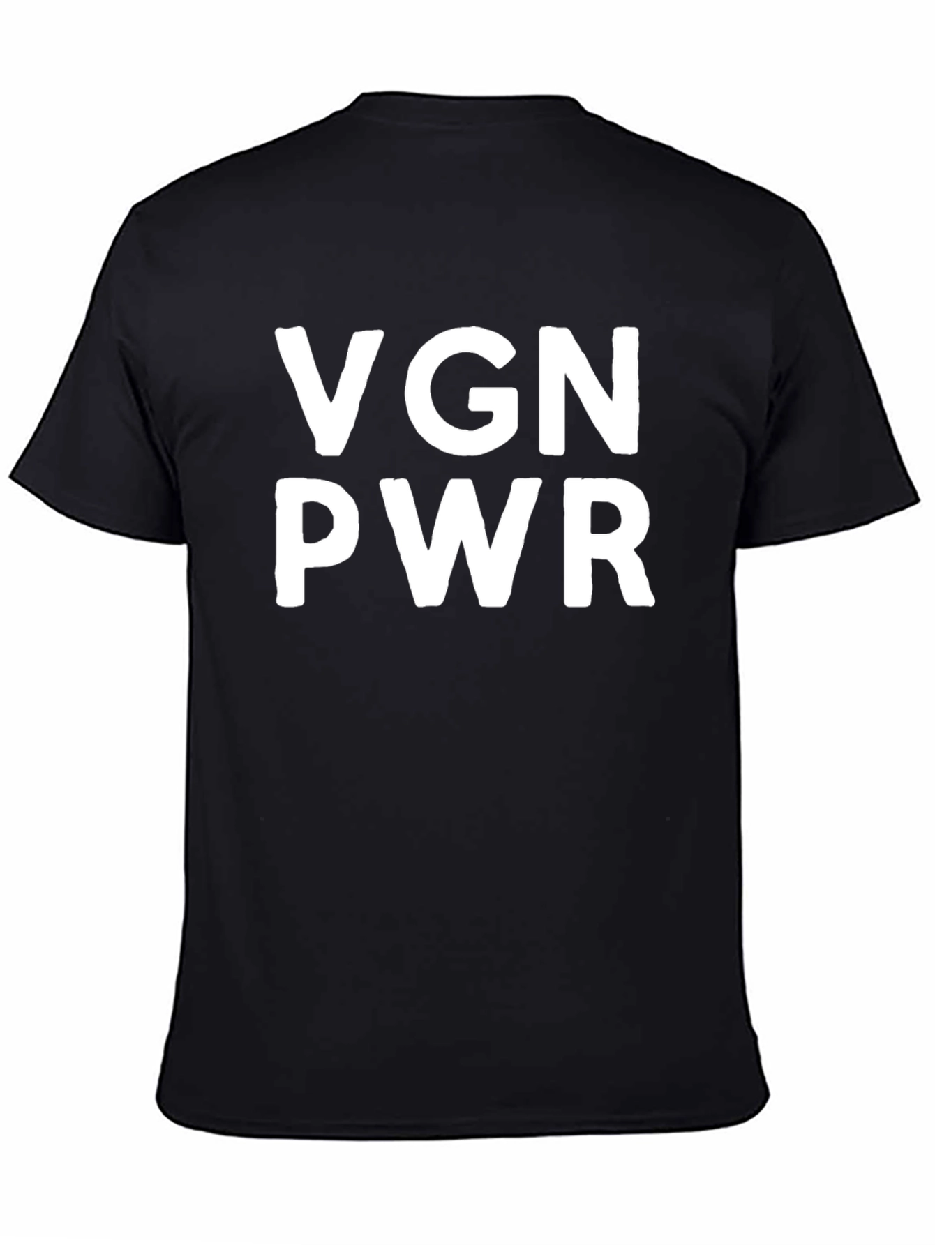 Camiseta Negra VGN PWR Unisex